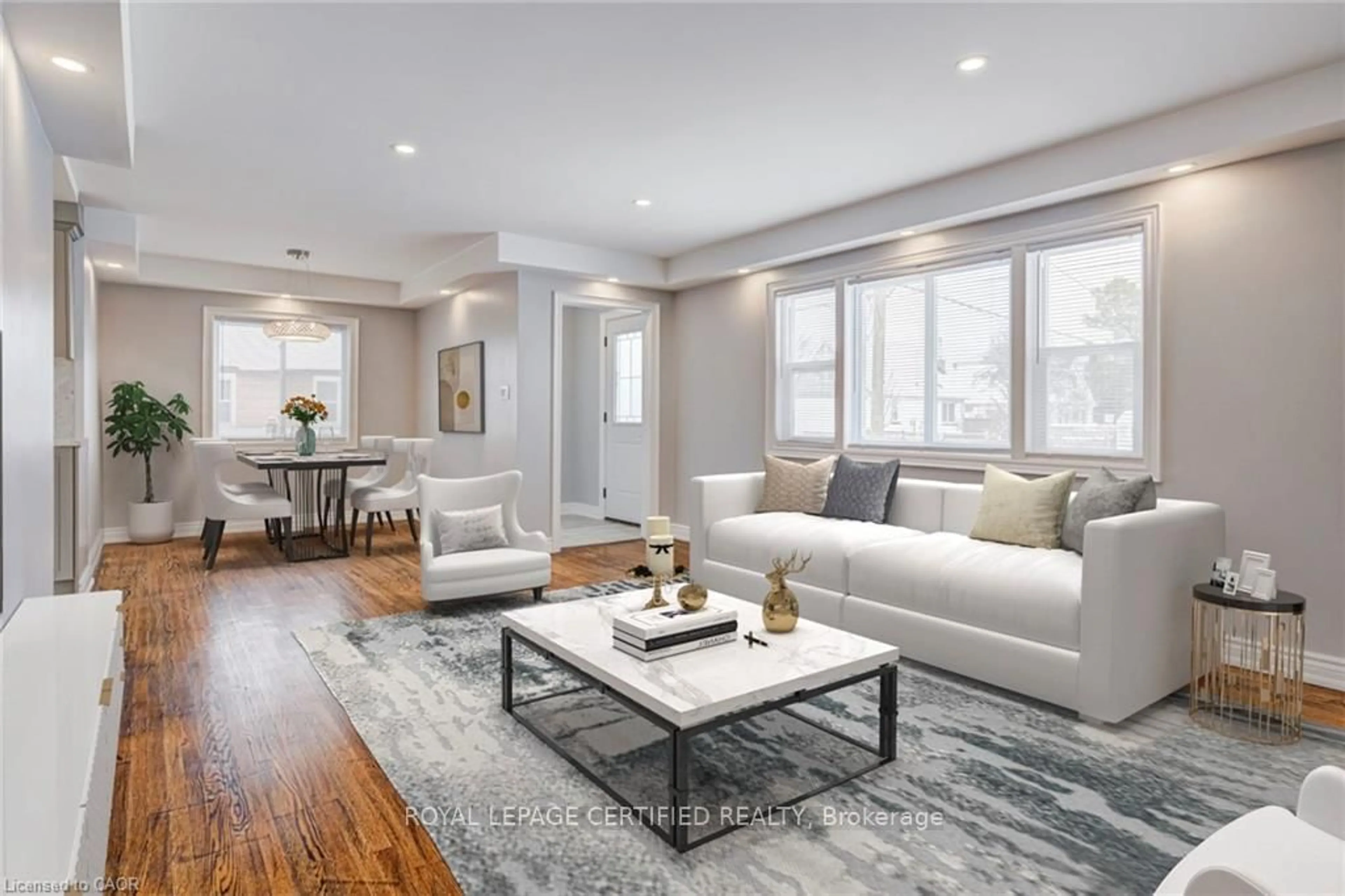 Living room with furniture, unknown for 54 Duncombe Dr, Hamilton Ontario L9A 2G2