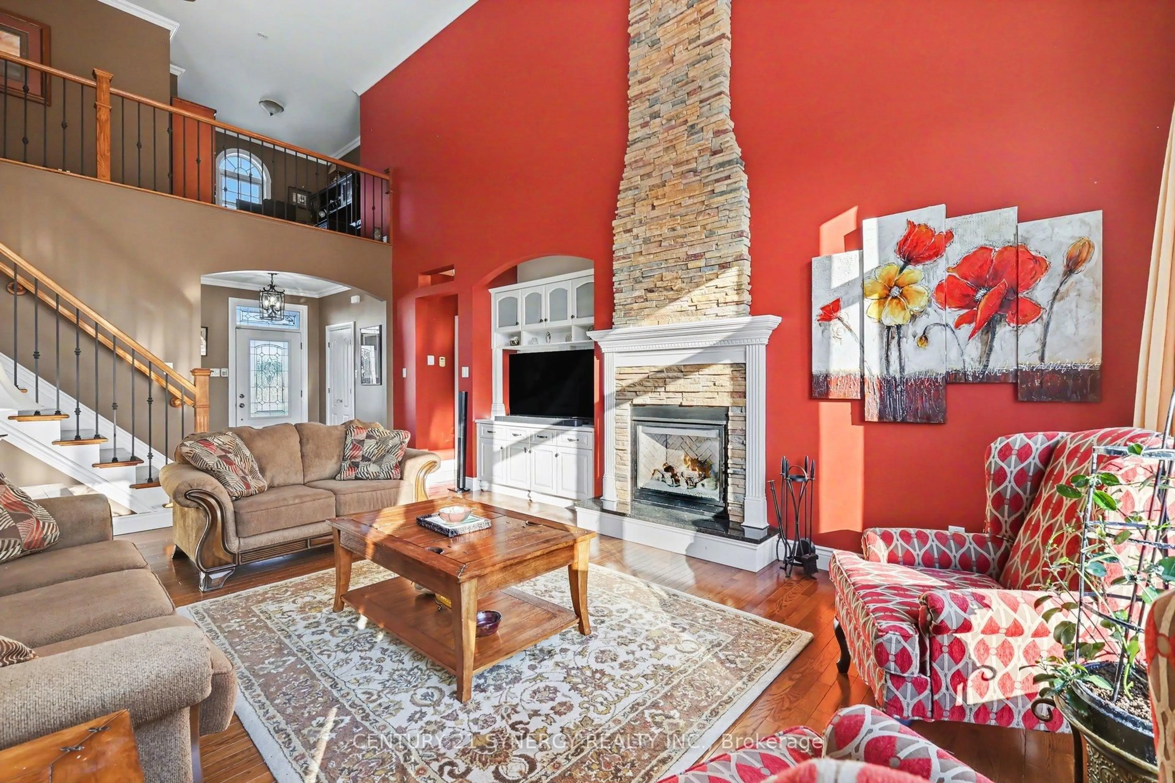 Living room with furniture, ceramic/tile floor for 30 Basswood Cres, Rideau Lakes Ontario K7A 5B8