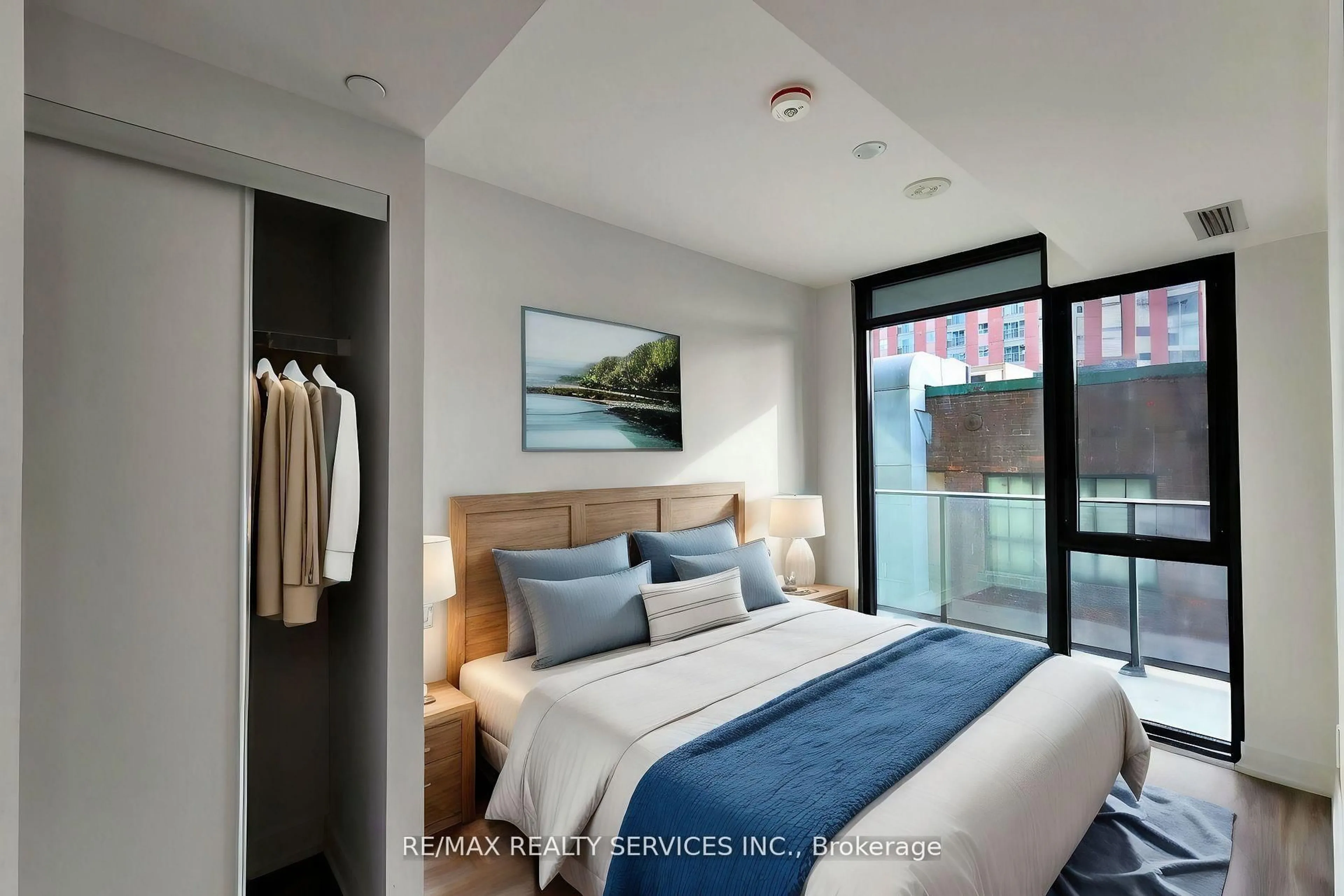 Bedroom with bed, unknown for 1 Jarvis St #410, Hamilton Ontario L8R 0A8