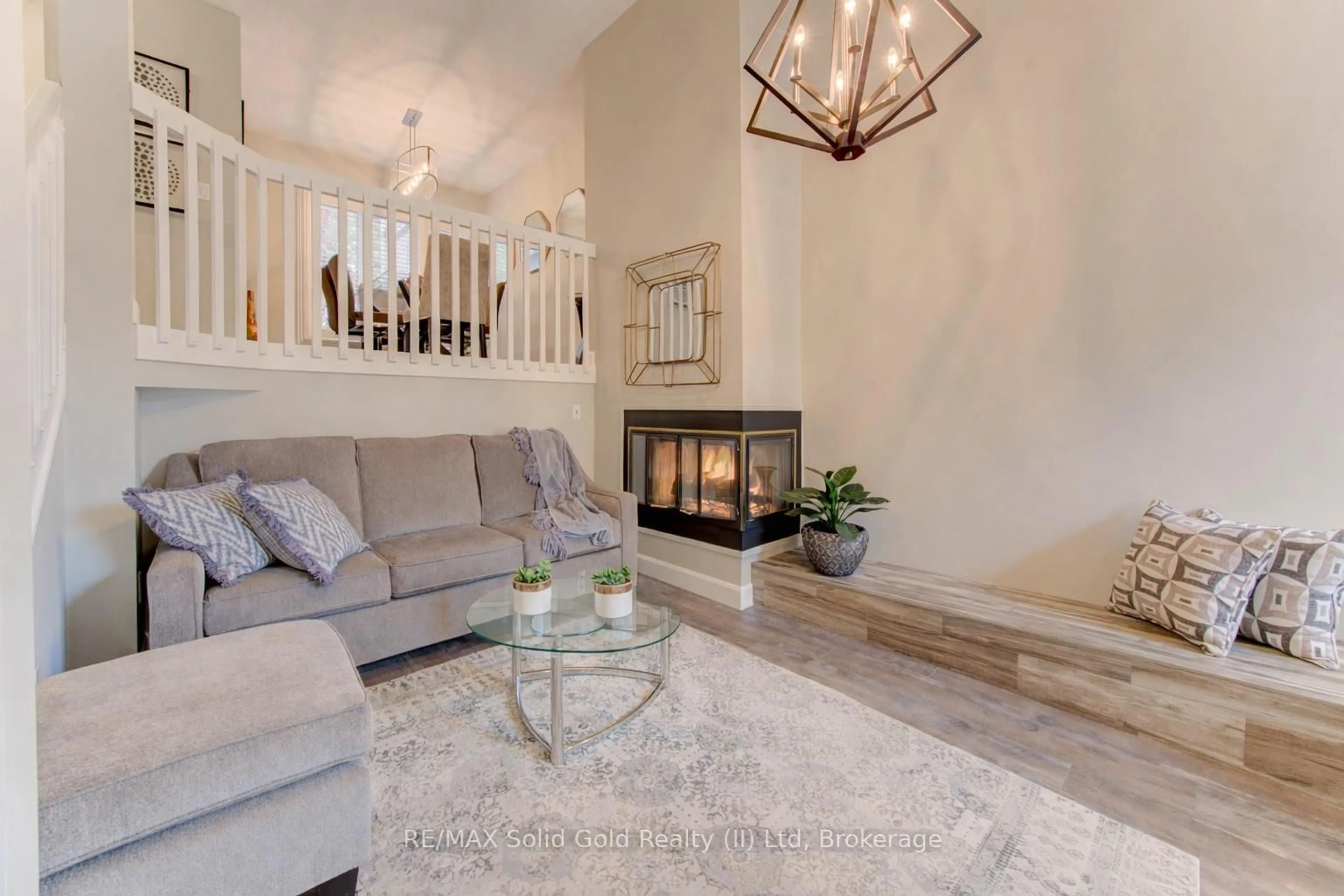 Living room with furniture, unknown for 225 Benjamin Rd #61, Waterloo Ontario N2V 1Z3