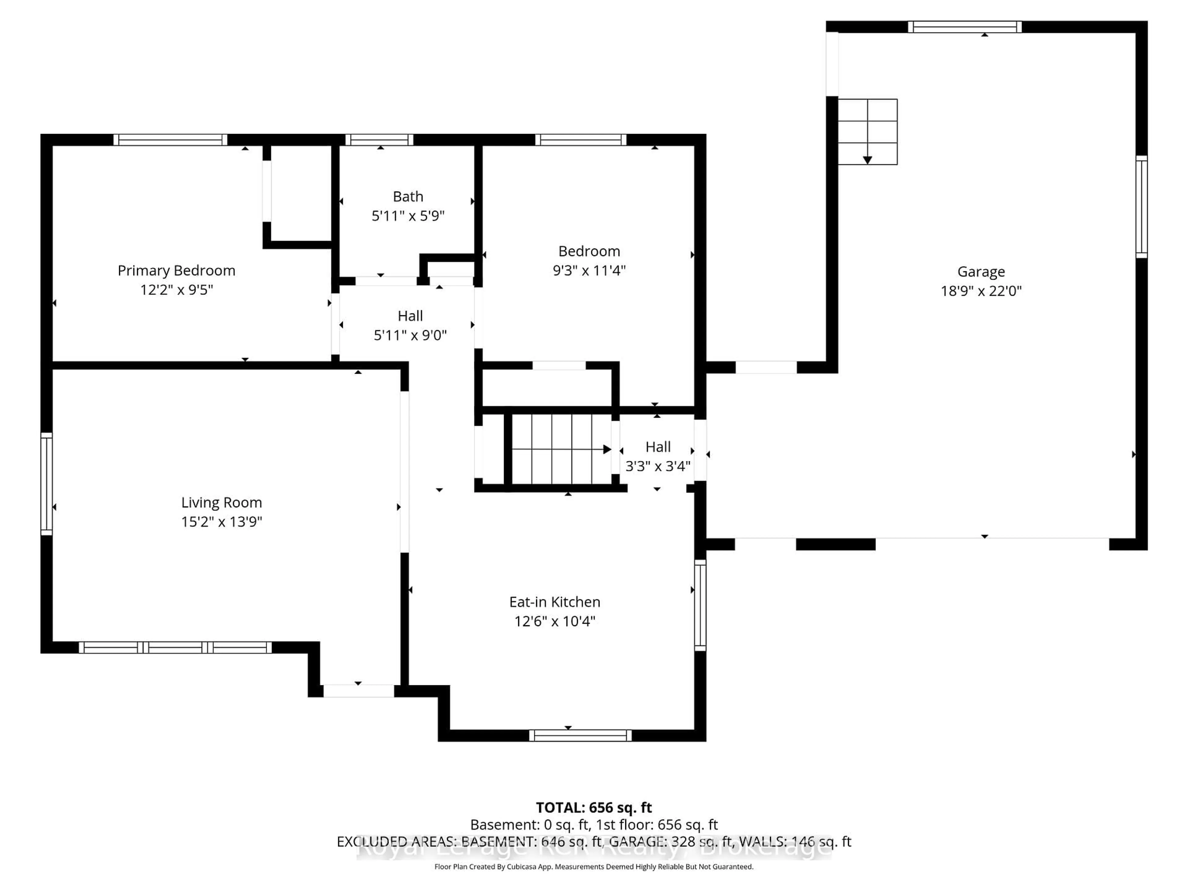 Floor plan for 226 Birmingham St, Wellington North Ontario N0G 2L1