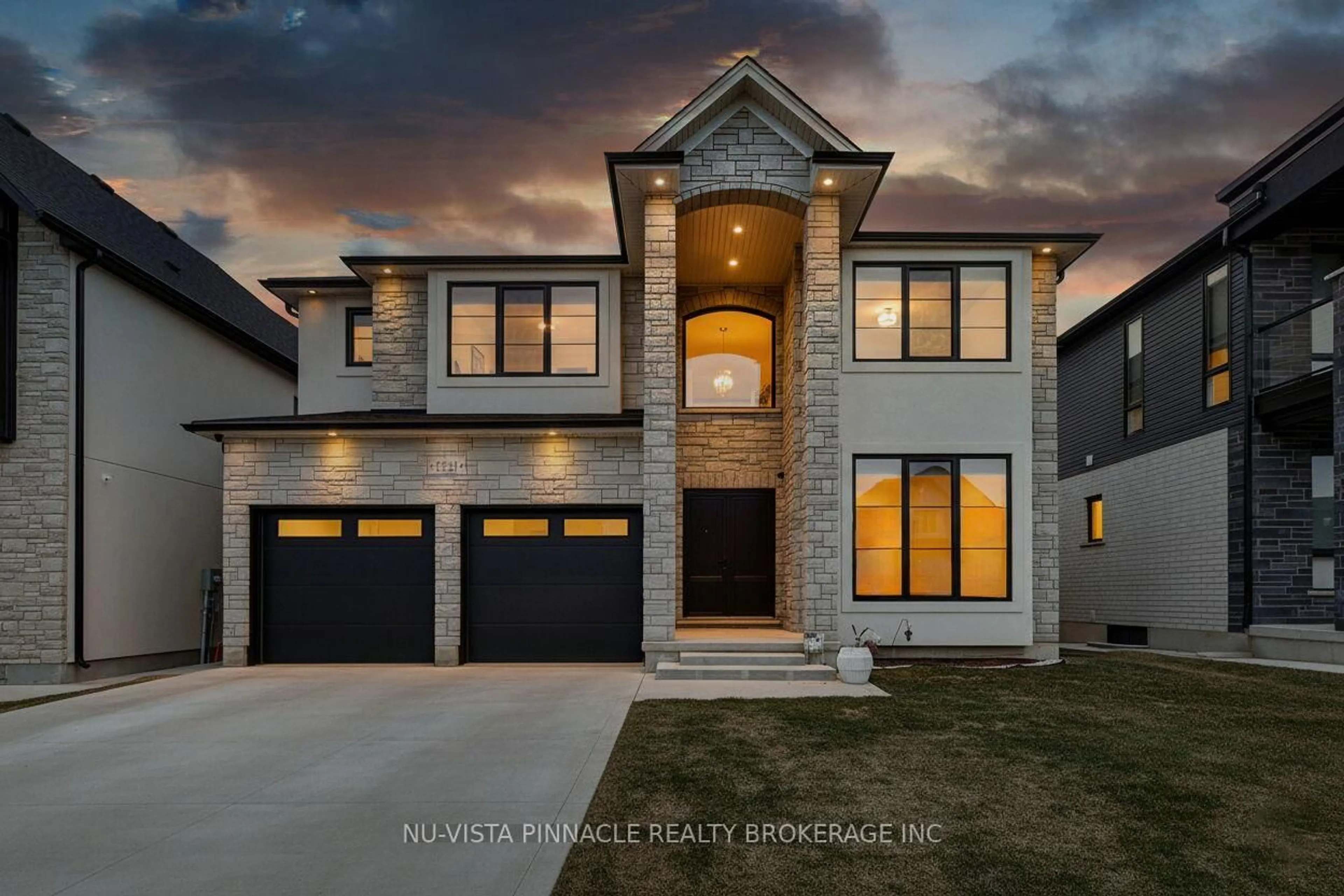 Home with brick exterior material, street for 1521 Medway Park Dr, London North Ontario N6G 0Z6