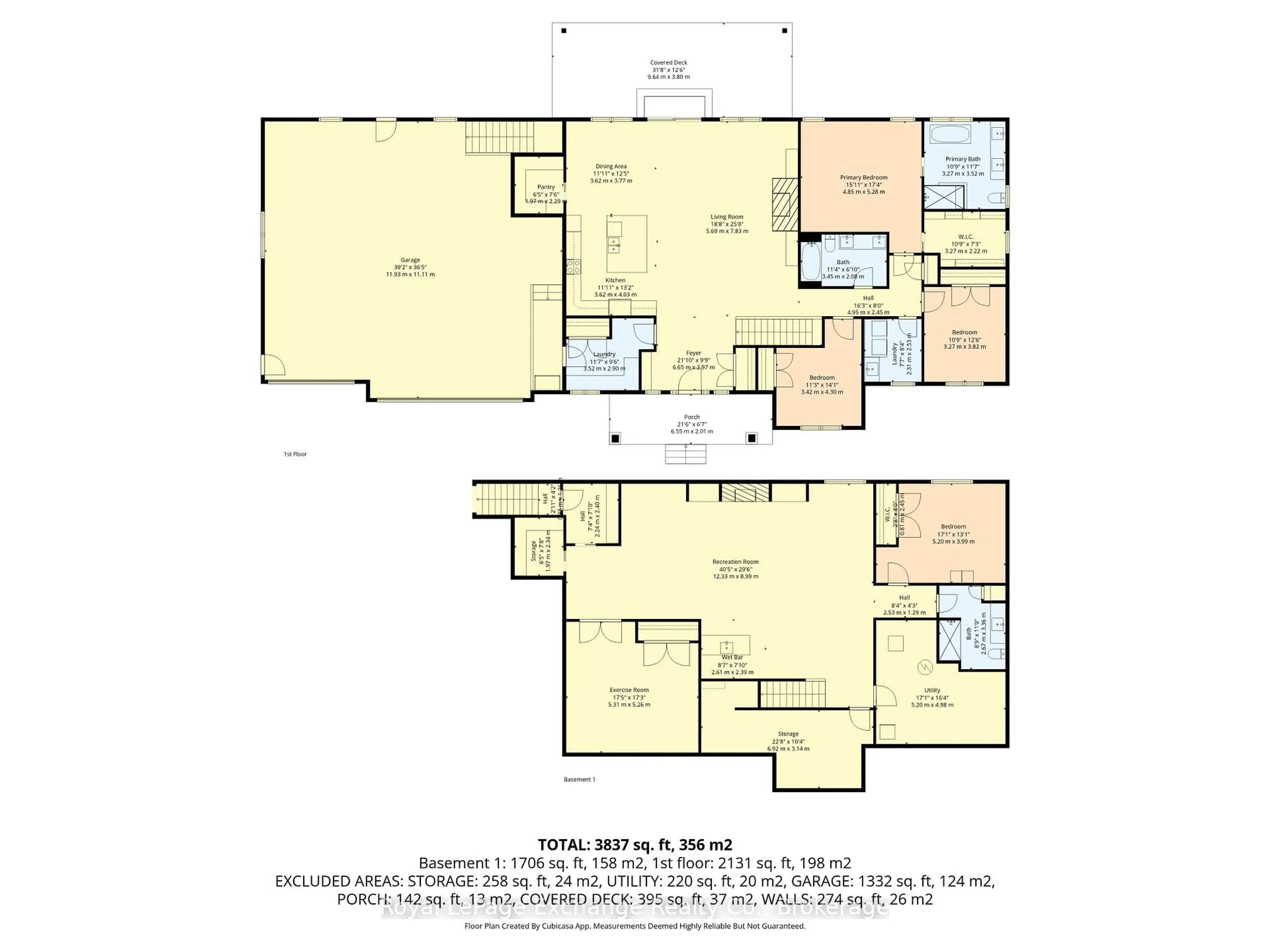 Floor plan for 185 Louise Creek Cres, West Grey Ontario N0G 1S0