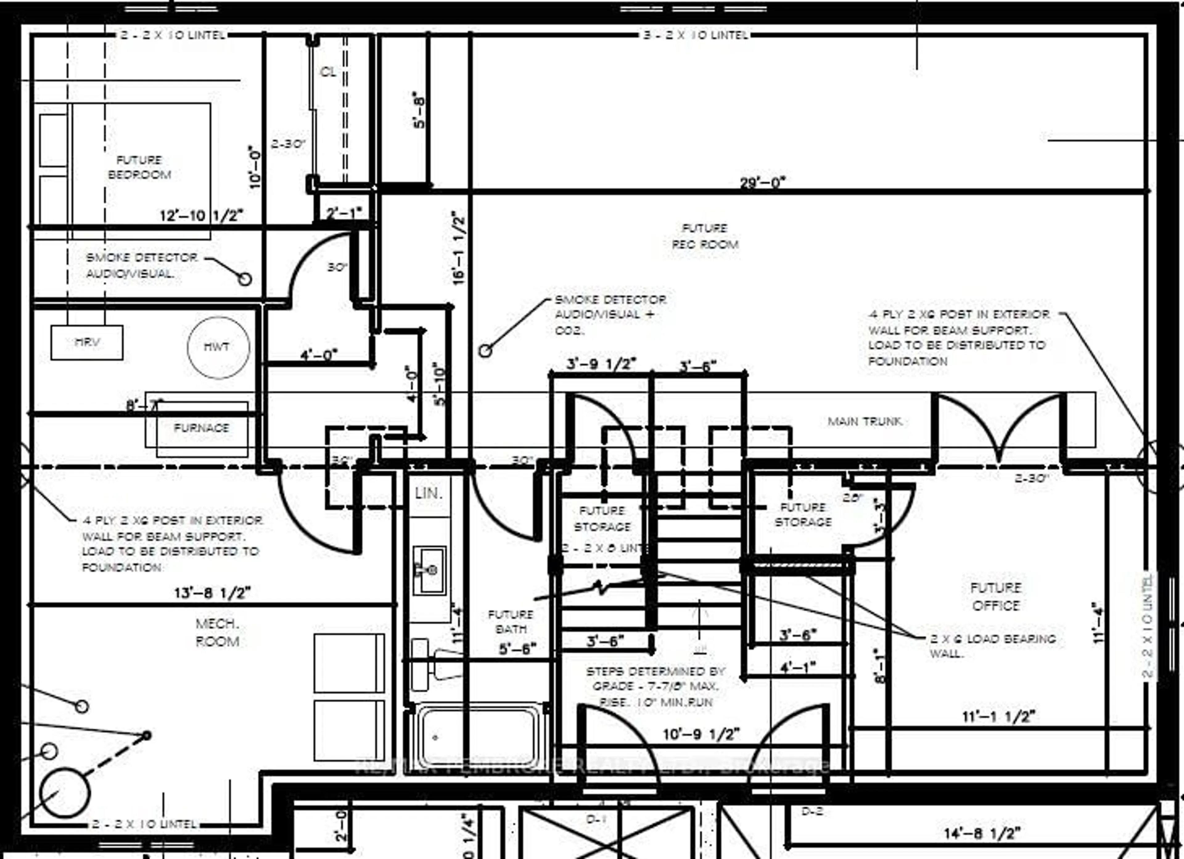 Floor plan for 54 Eddy Cres, Pembroke Ontario K8A 0M1