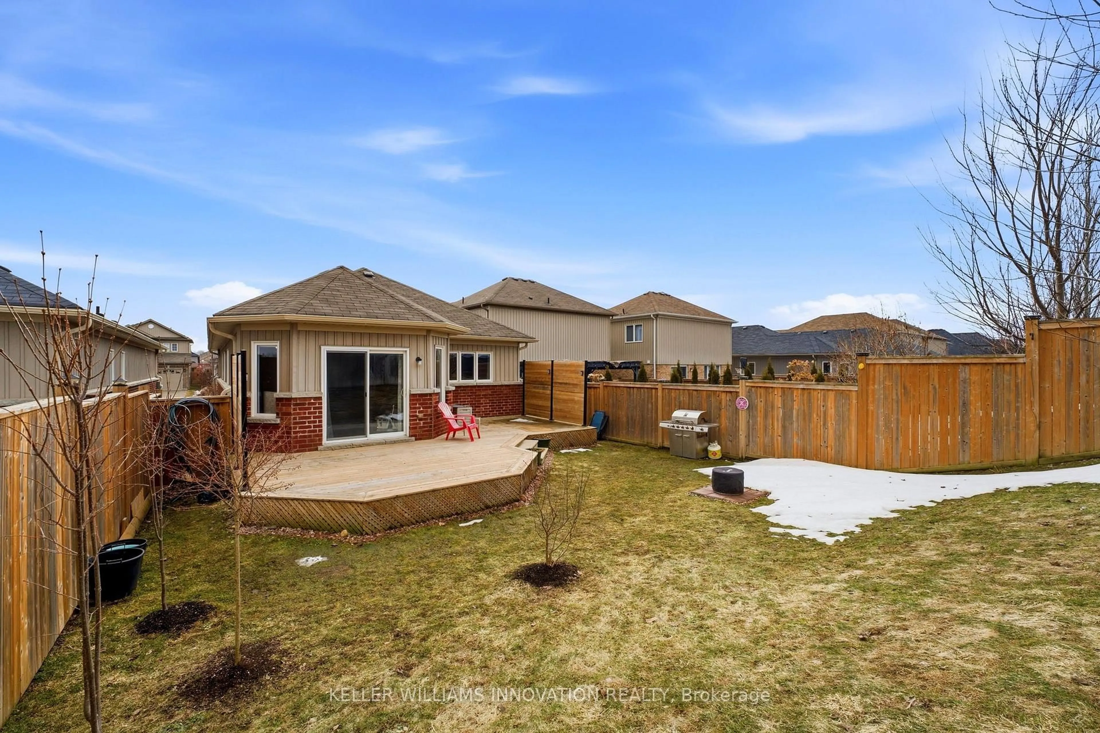 Patio, mountain view for 959 Adams Ave, North Perth Ontario N4W 0E6
