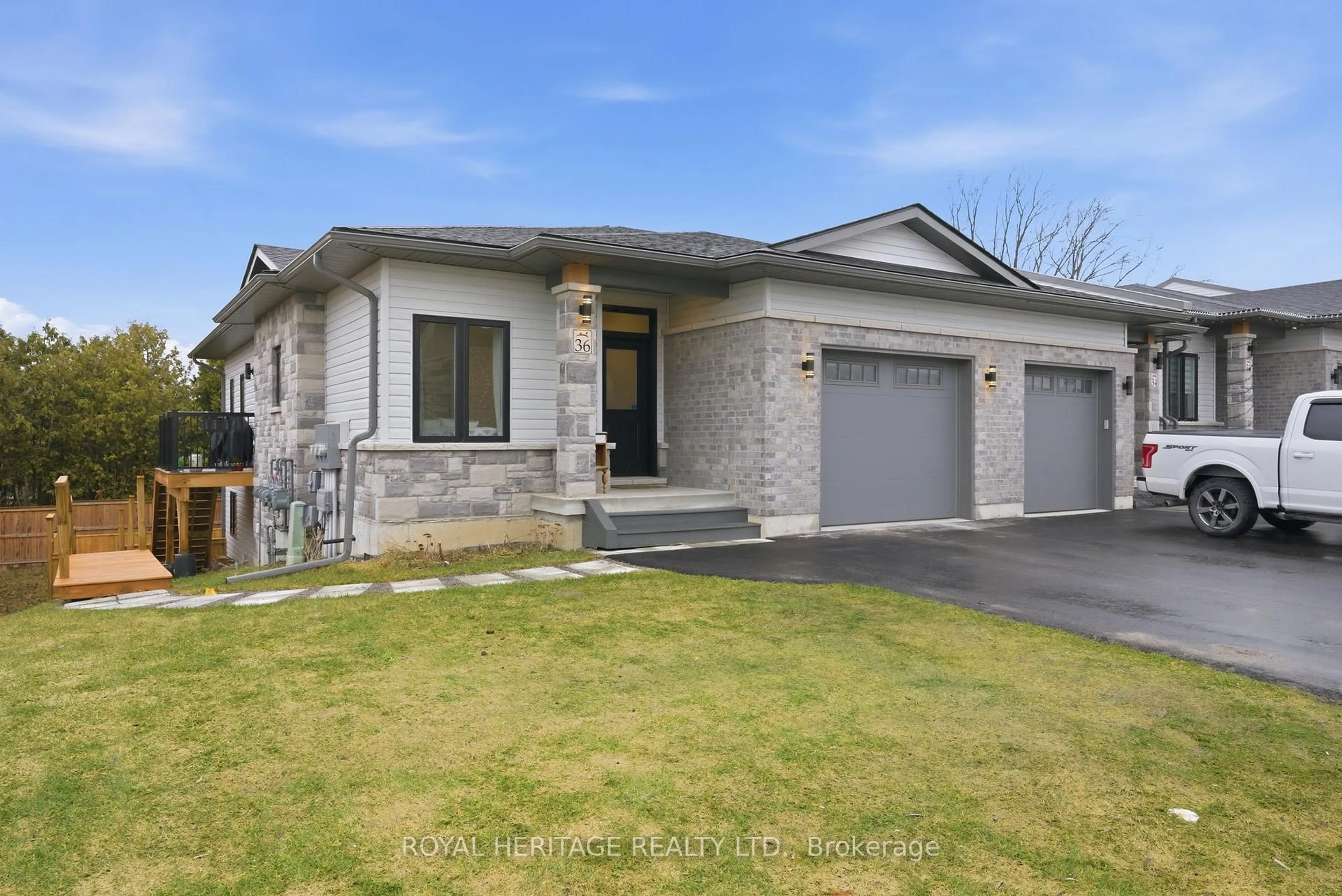 Home with brick exterior material, street for 36 Prairie Run Rd, Cramahe Ontario K0K 1S0