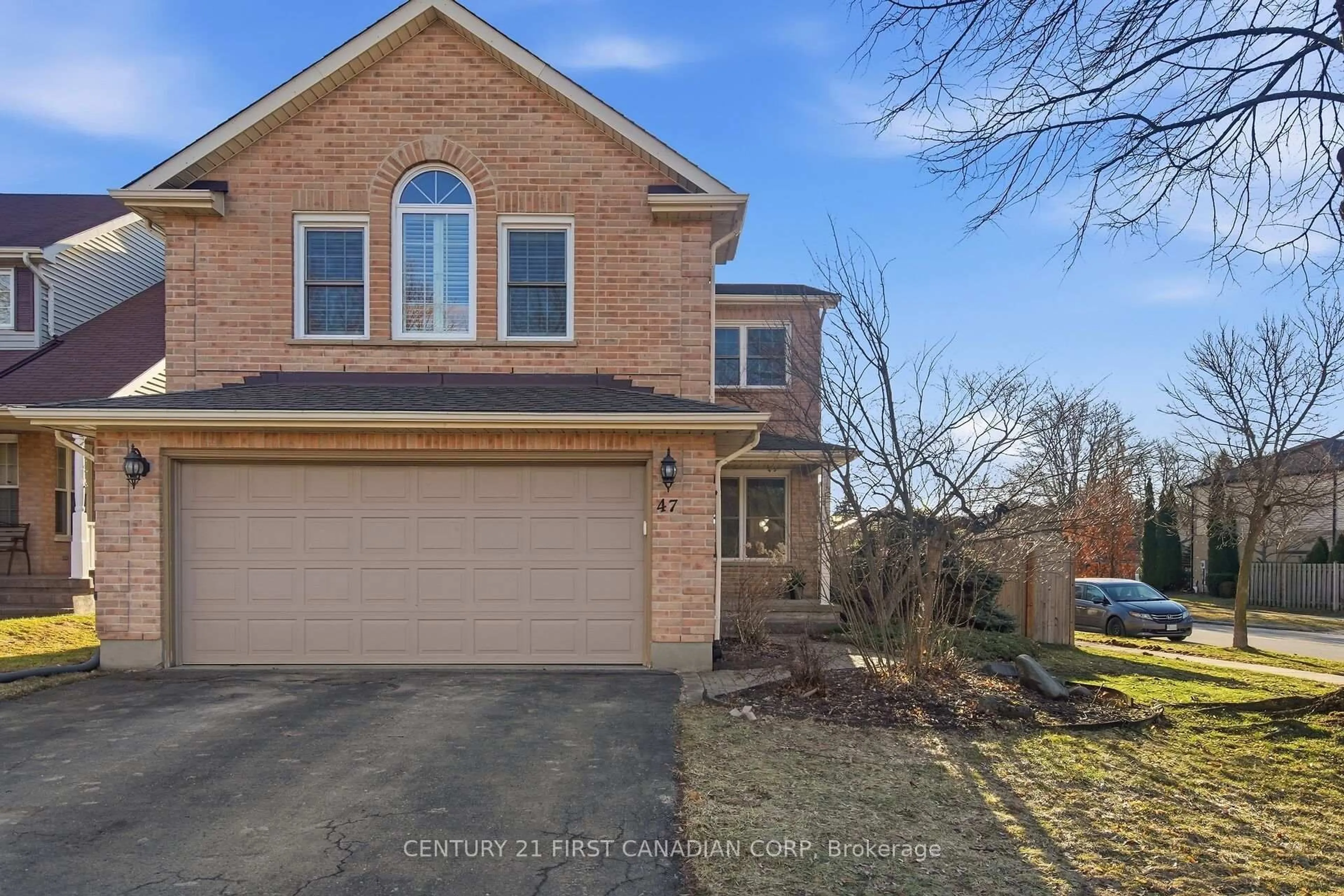 Home with brick exterior material, street for 47 Meadowridge Rd, London North Ontario N6H 5E6