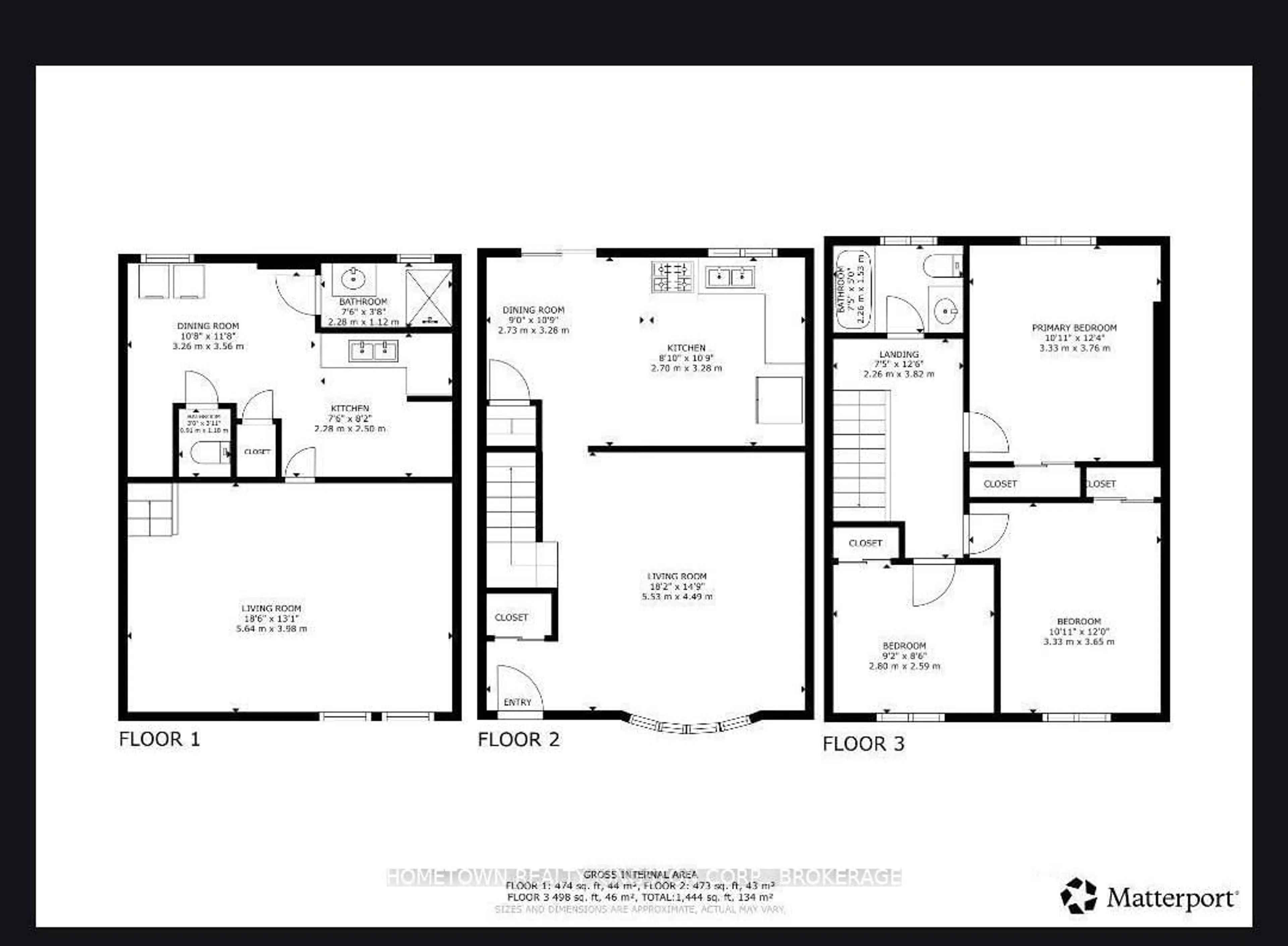 Floor plan for 983 Oakview Ave, Kingston Ontario K7M 6W9