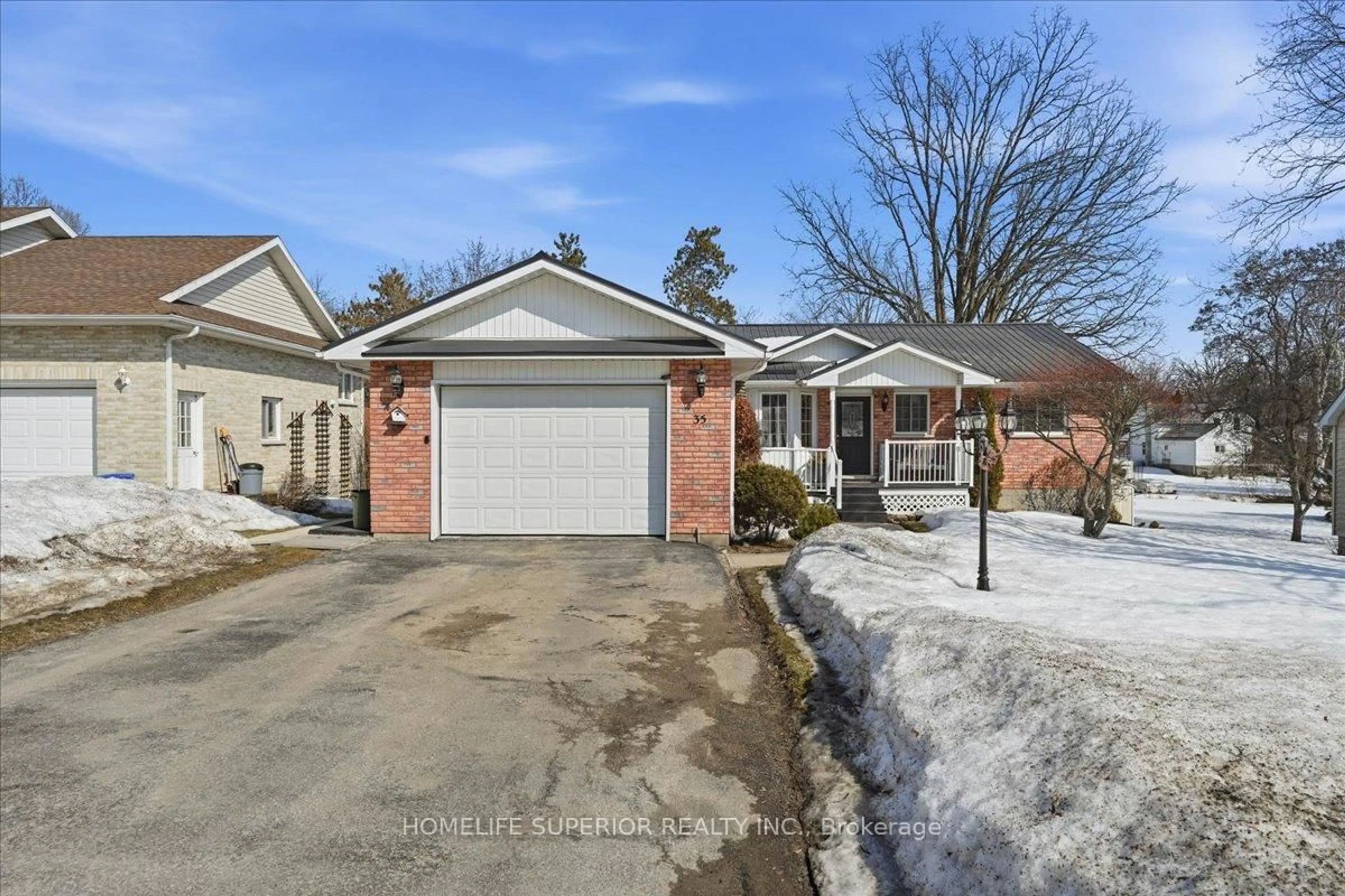 Home with brick exterior material, street for 35 Nelson St, Madoc Ontario K0K 2K0