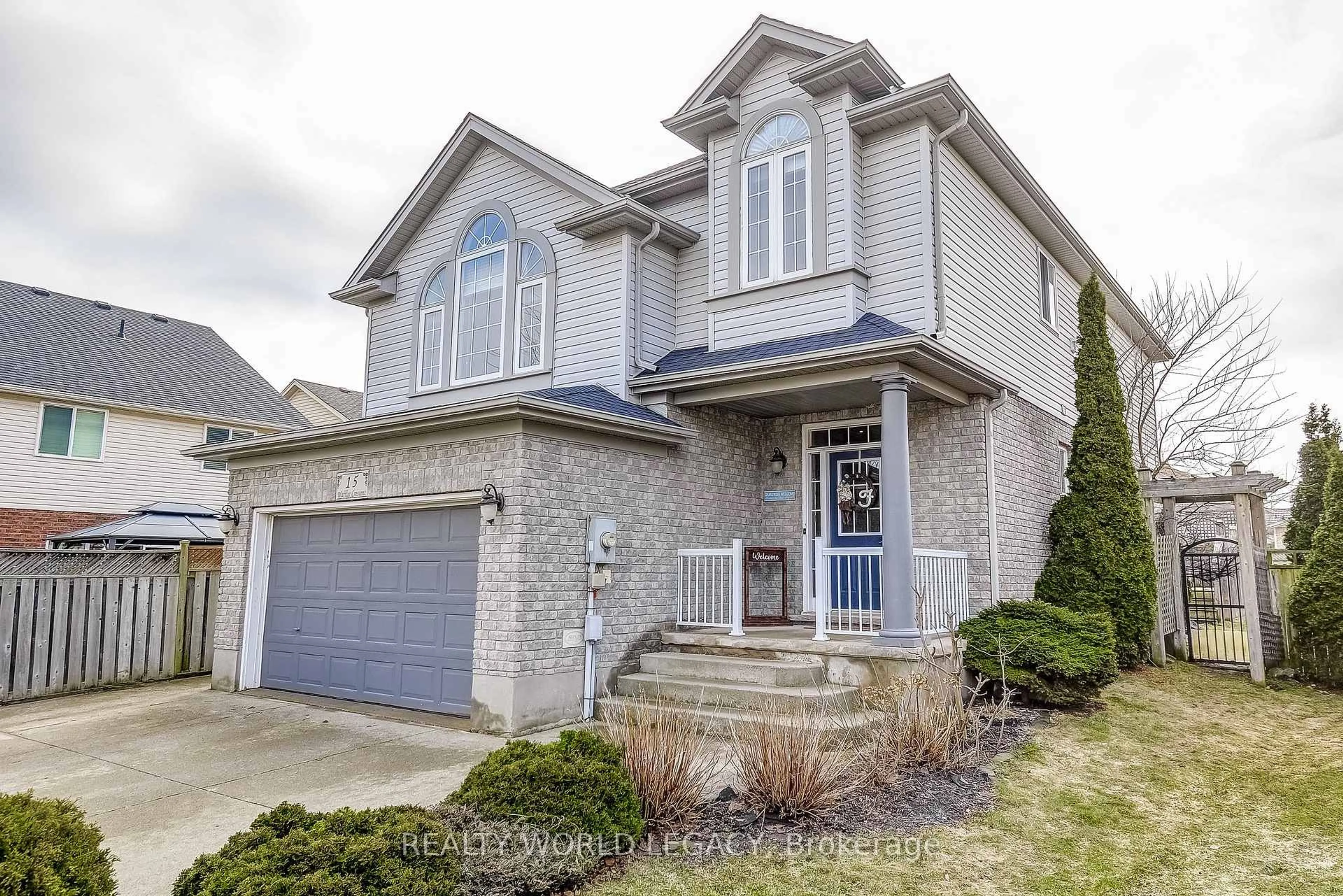 Home with brick exterior material, street for 15 Waffler Cres, Cambridge Ontario N1P 1H6