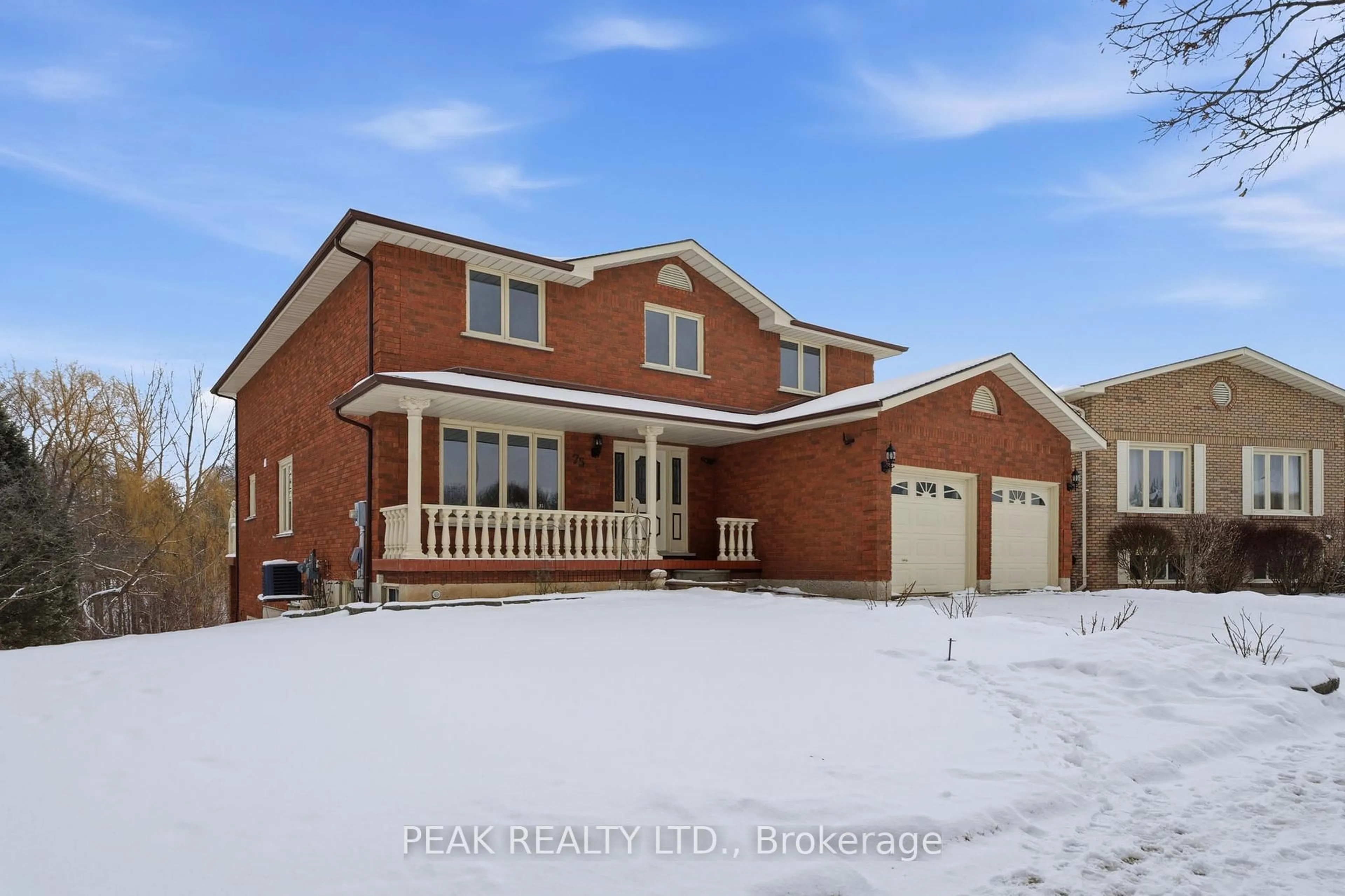 Home with brick exterior material, street for 75 Ludlow Cres, Brantford Ontario N3P 1X2