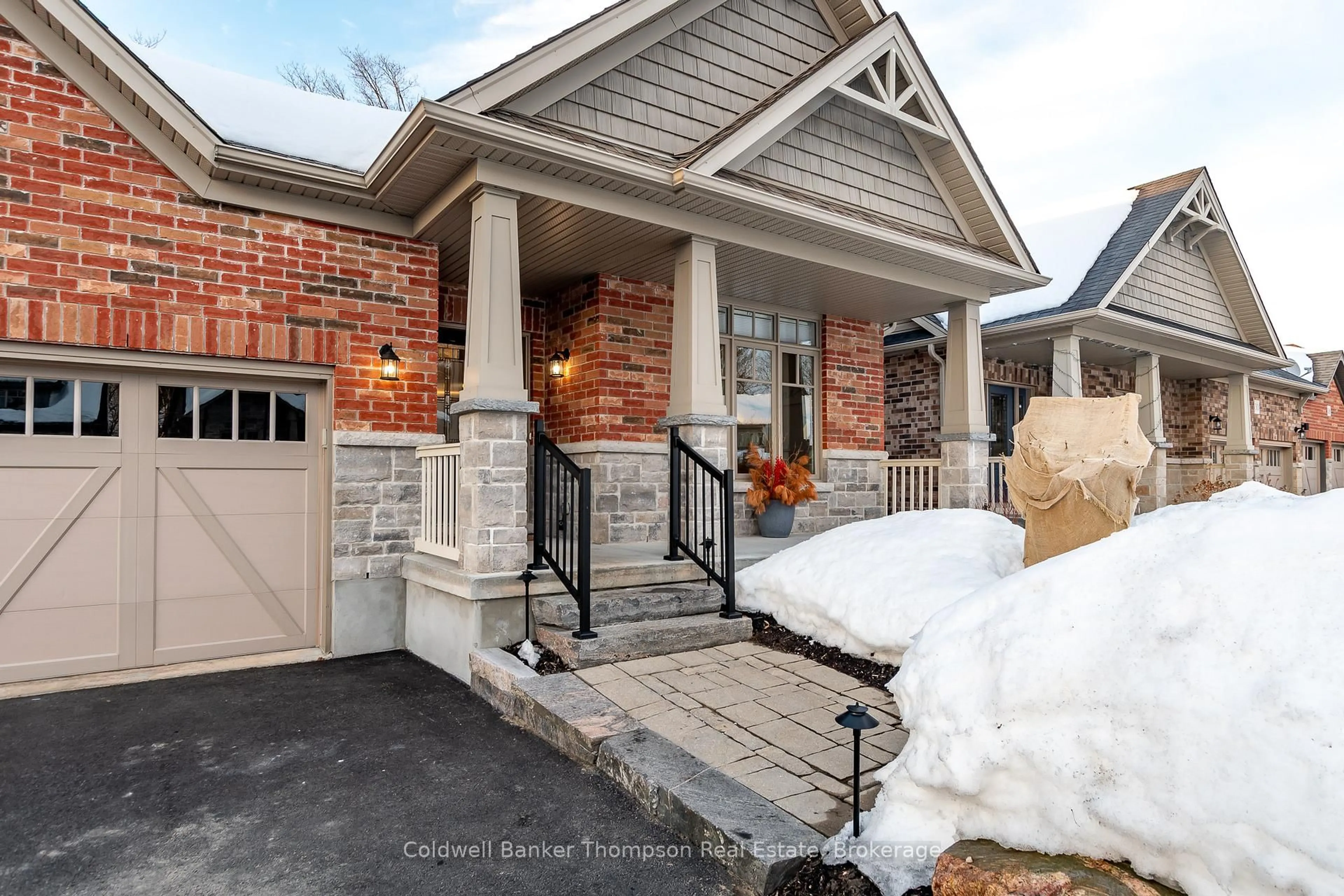 Home with brick exterior material, street for 32 Prestwick Dr, Huntsville Ontario P1H 0C2