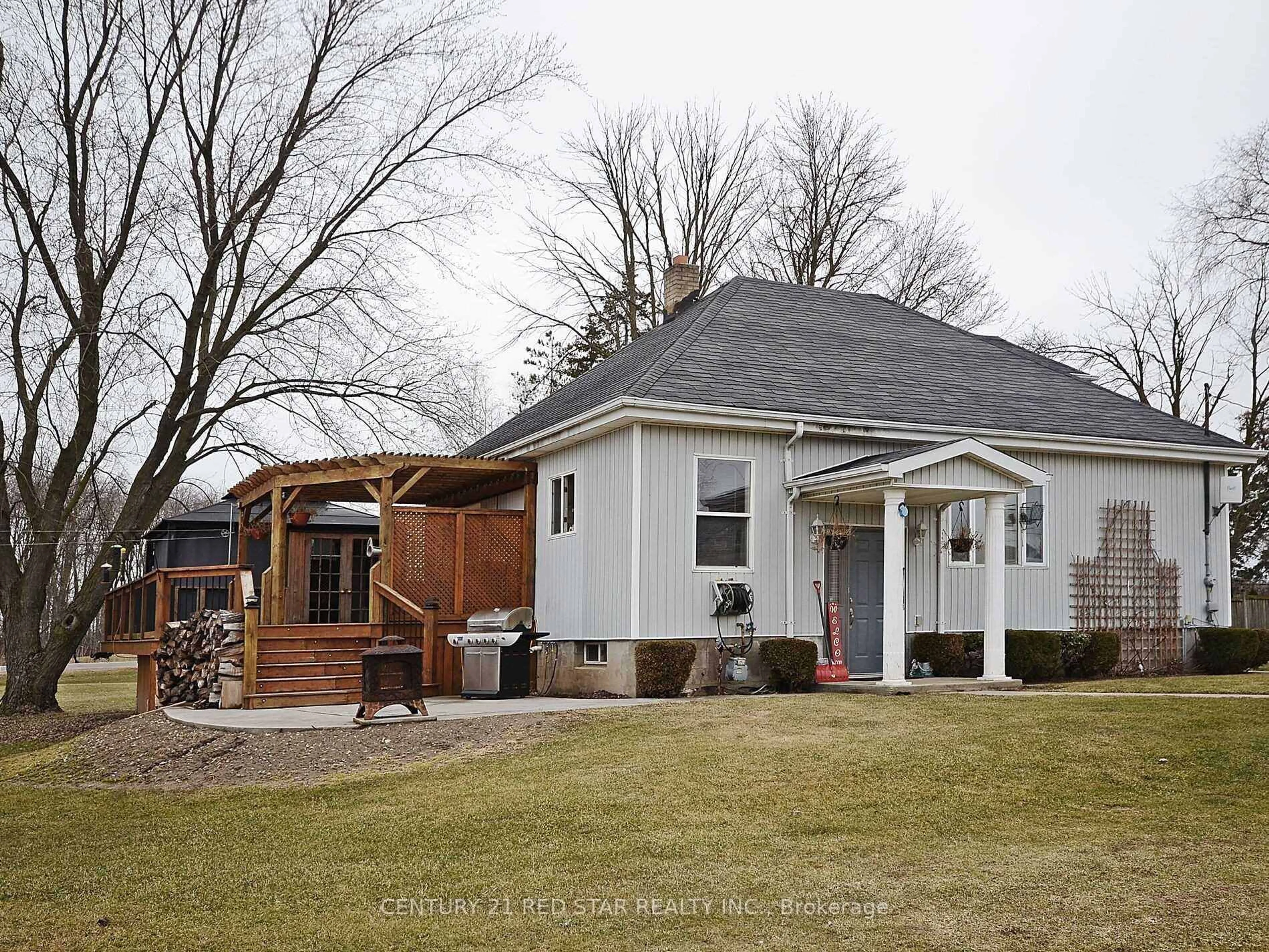 Home with brick exterior material, street for 754328 Hwy 53, Norwich Ontario N4S 7V8