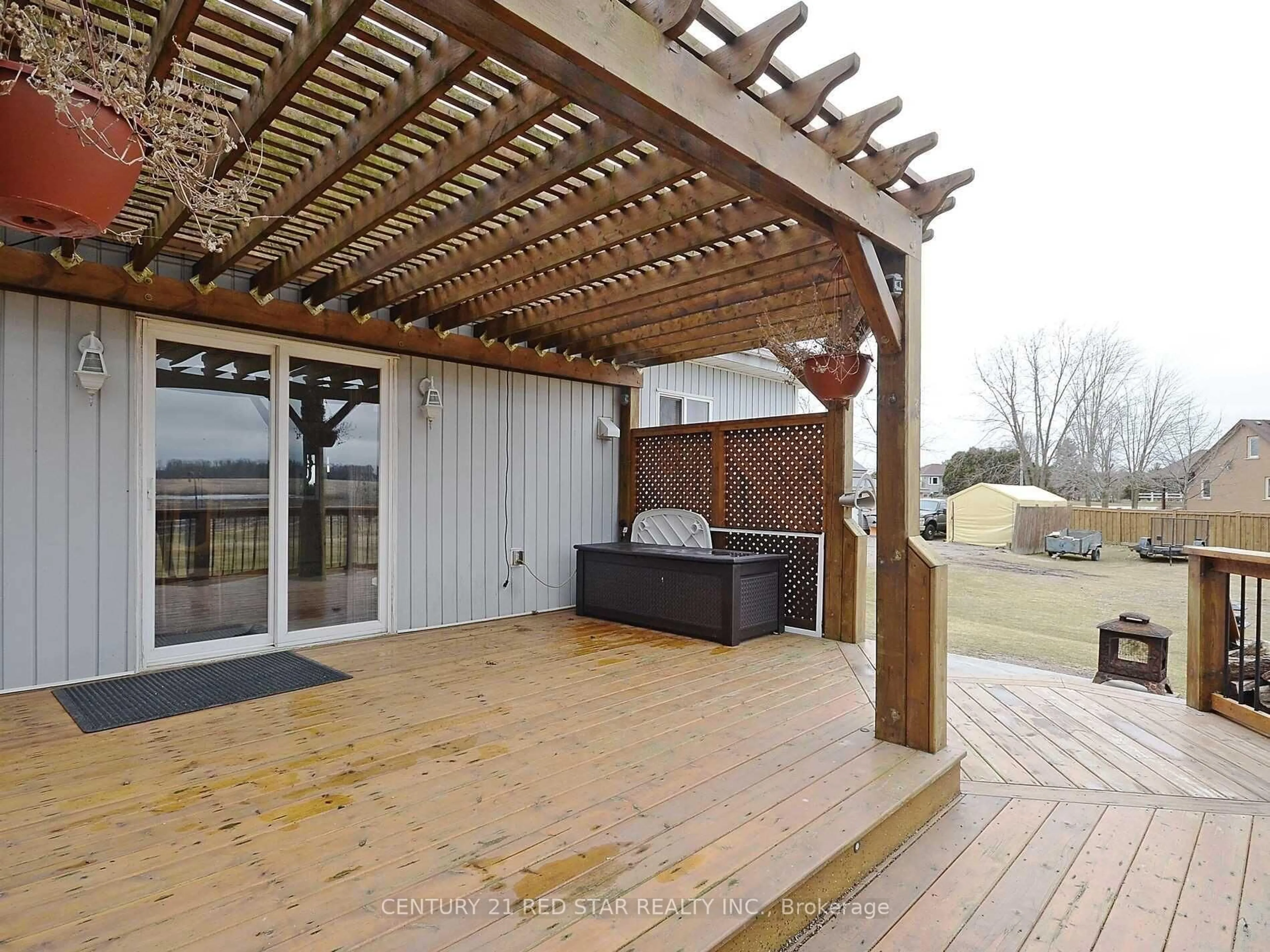 Patio, water/lake/river/ocean view for 754328 Hwy 53, Norwich Ontario N4S 7V8