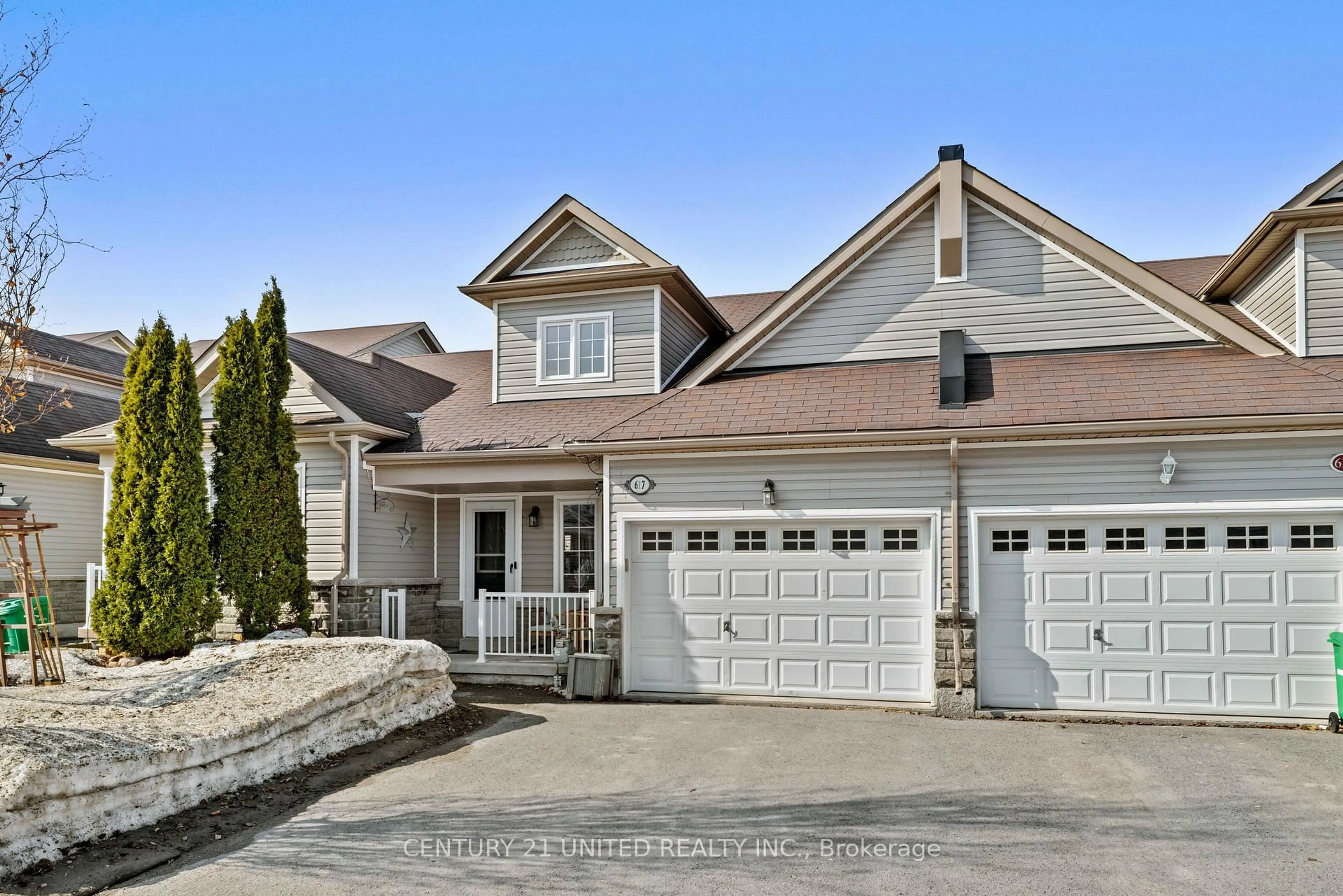 Home with vinyl exterior material, street for 617 Tully Cres, Peterborough Ontario K9K 0B1