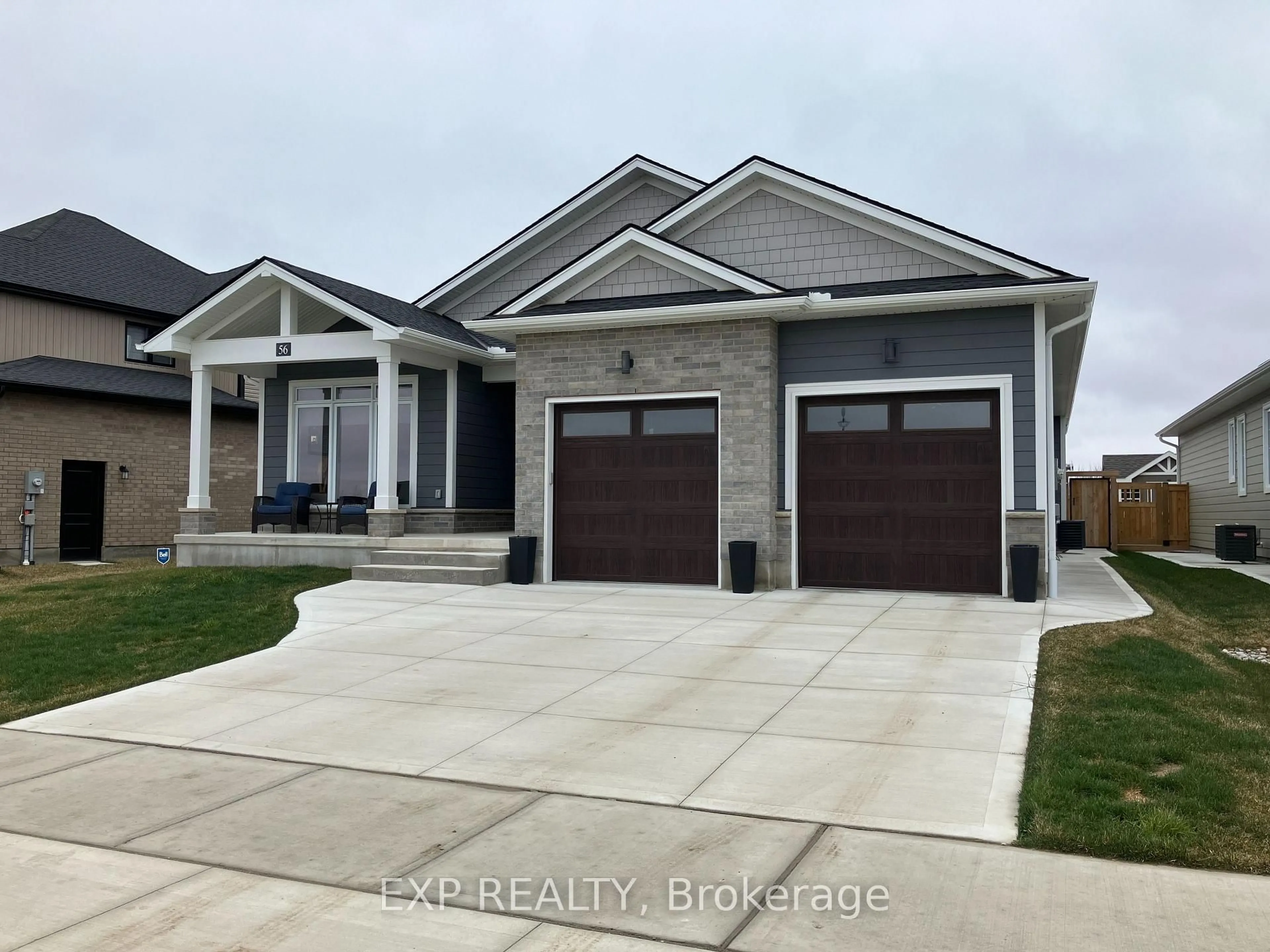 Home with brick exterior material, street for 56 Optimist Dr, Southwold Ontario N5P 0G4