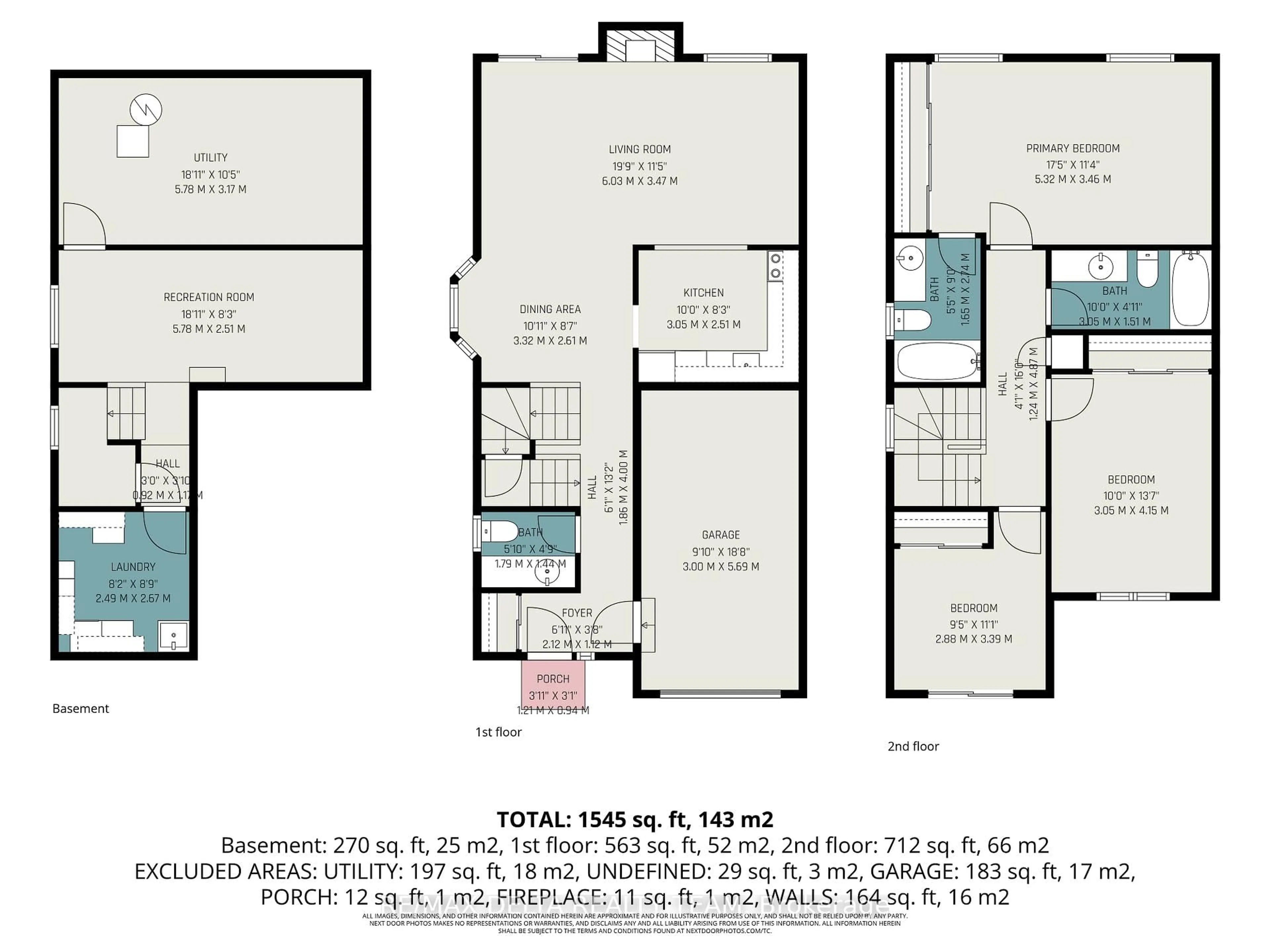 Floor plan for 8A Millrise Lane, Ottawa Ontario K2G 5E6