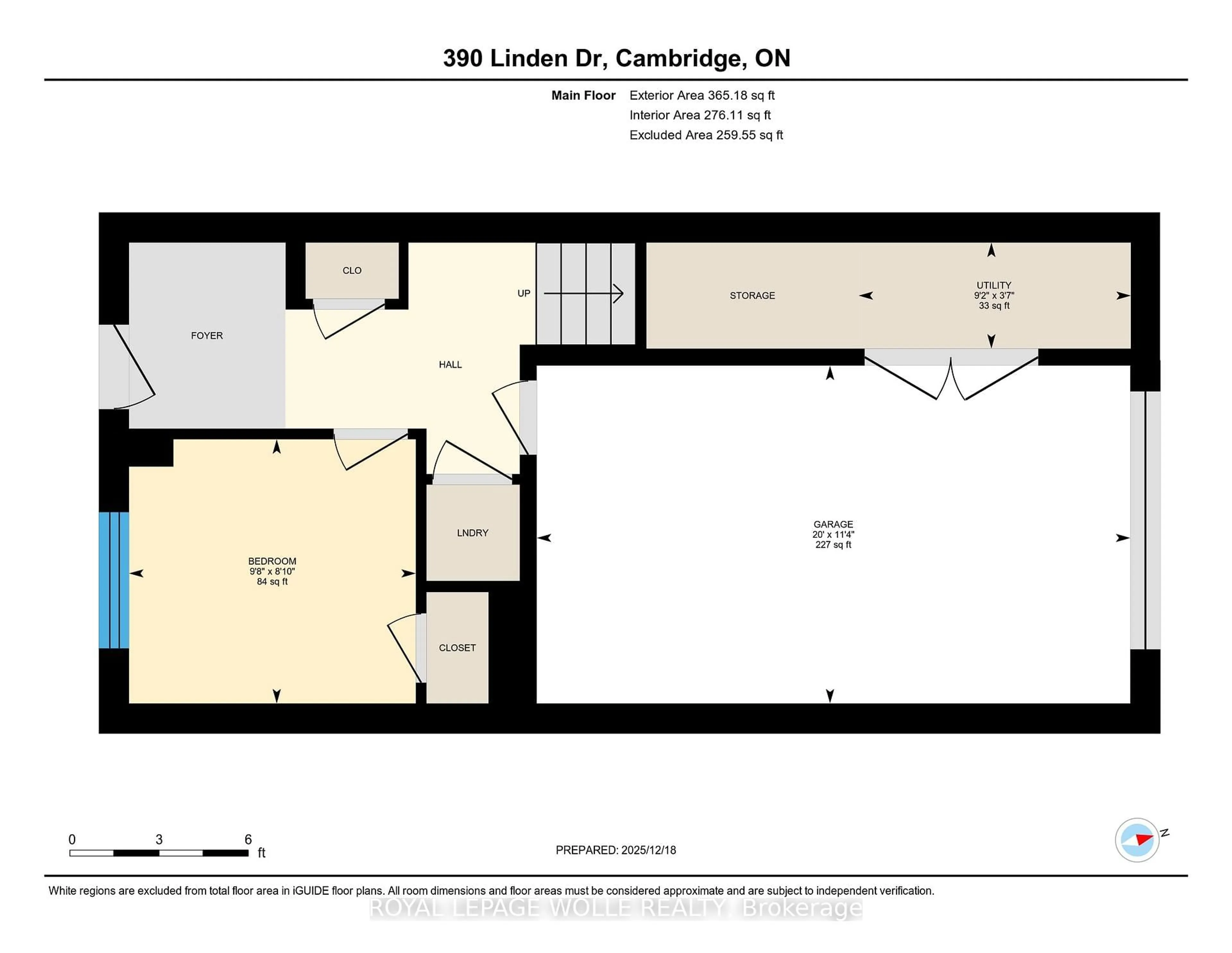 Floor plan for 390 Linden Dr, Cambridge Ontario N3H 0C6