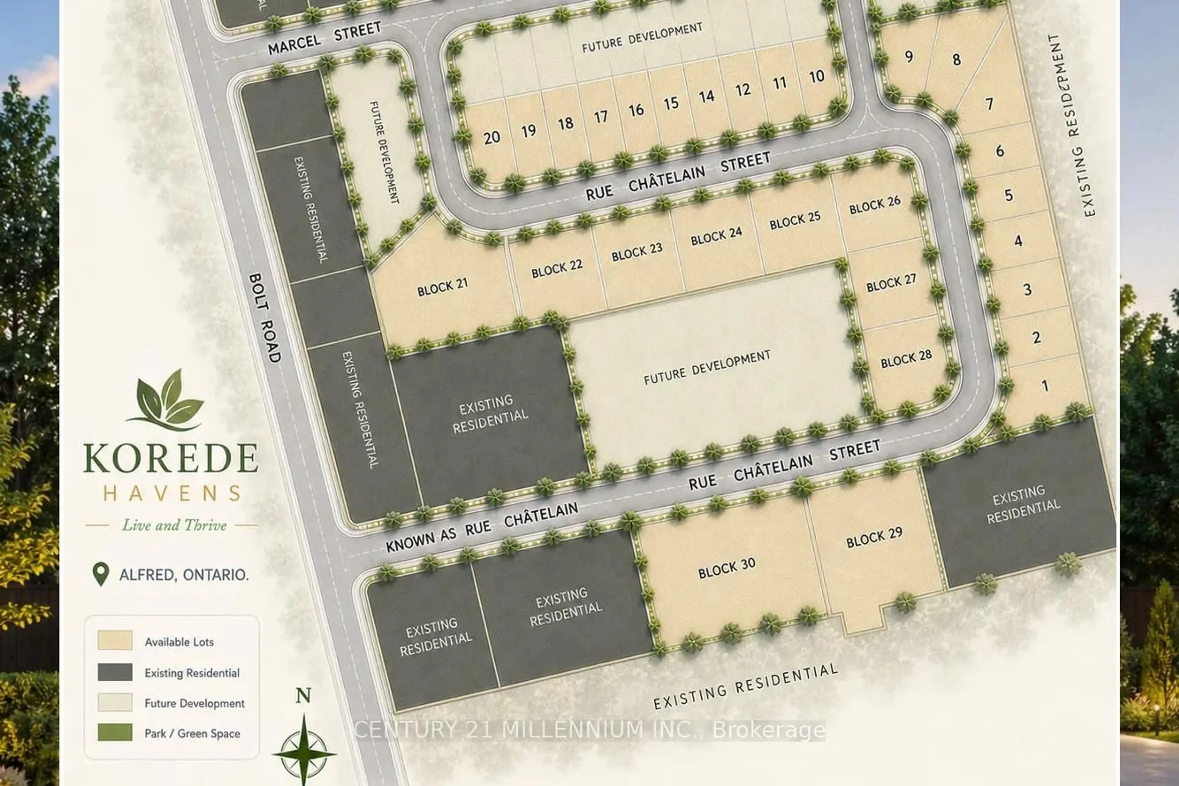 Floor plan for LOT 12 RUE CHATELAIN St, Alfred and Plantagenet Ontario K0B 1A0