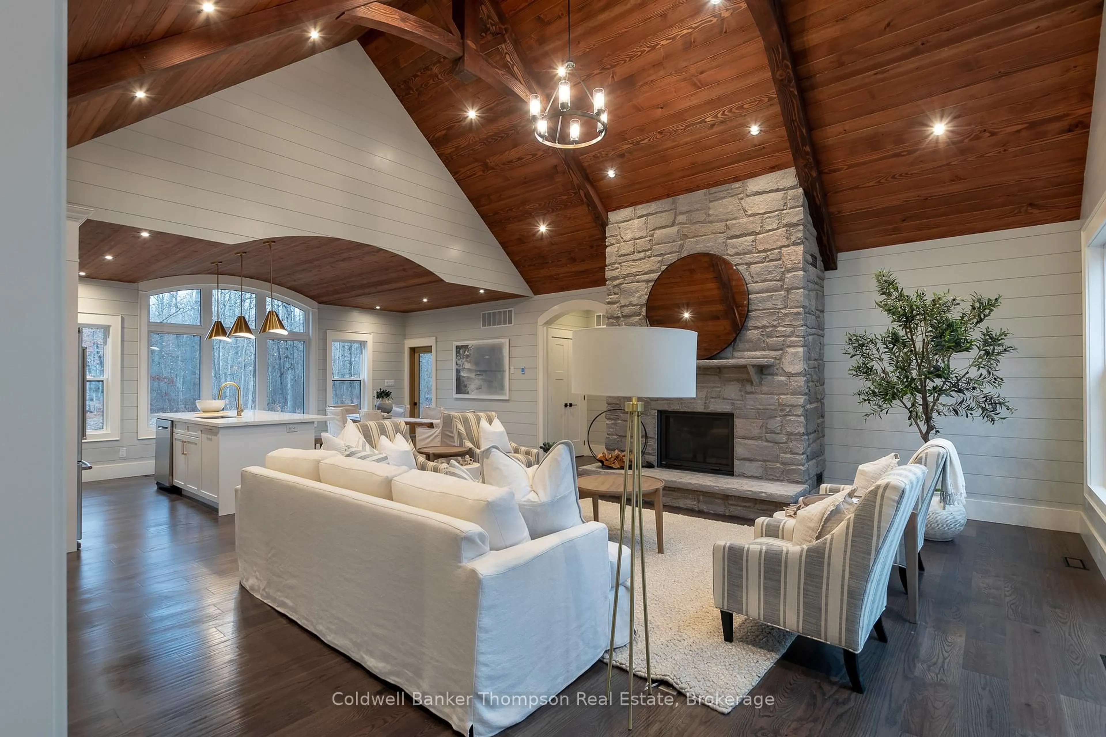 Living room with furniture, unknown for 1204 Seabreeze Rd, Lake of Bays Ontario P0A 1H0