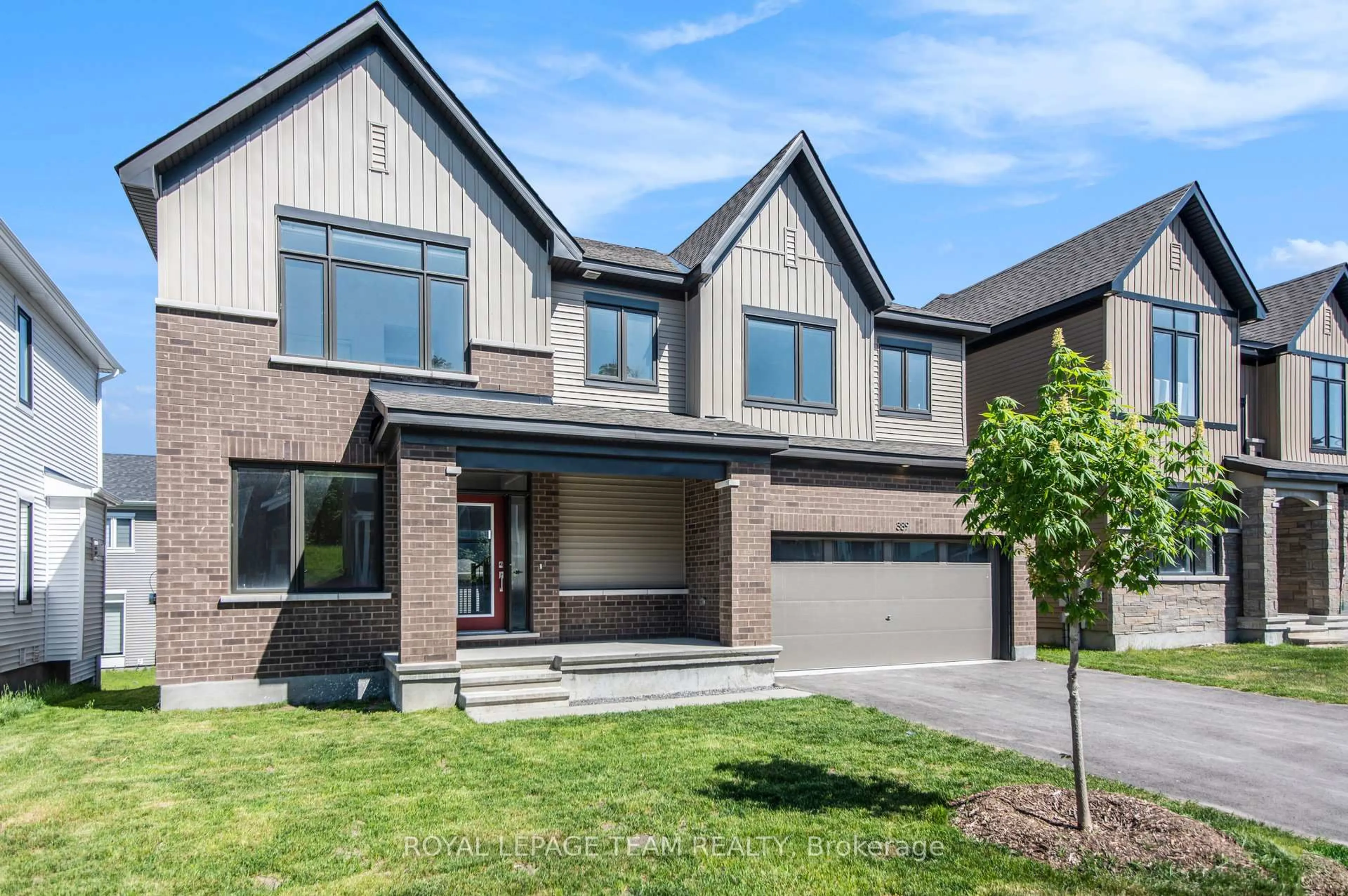 Home with brick exterior material, street for 389 Appalachian Circ, Ottawa Ontario K2J 6X3