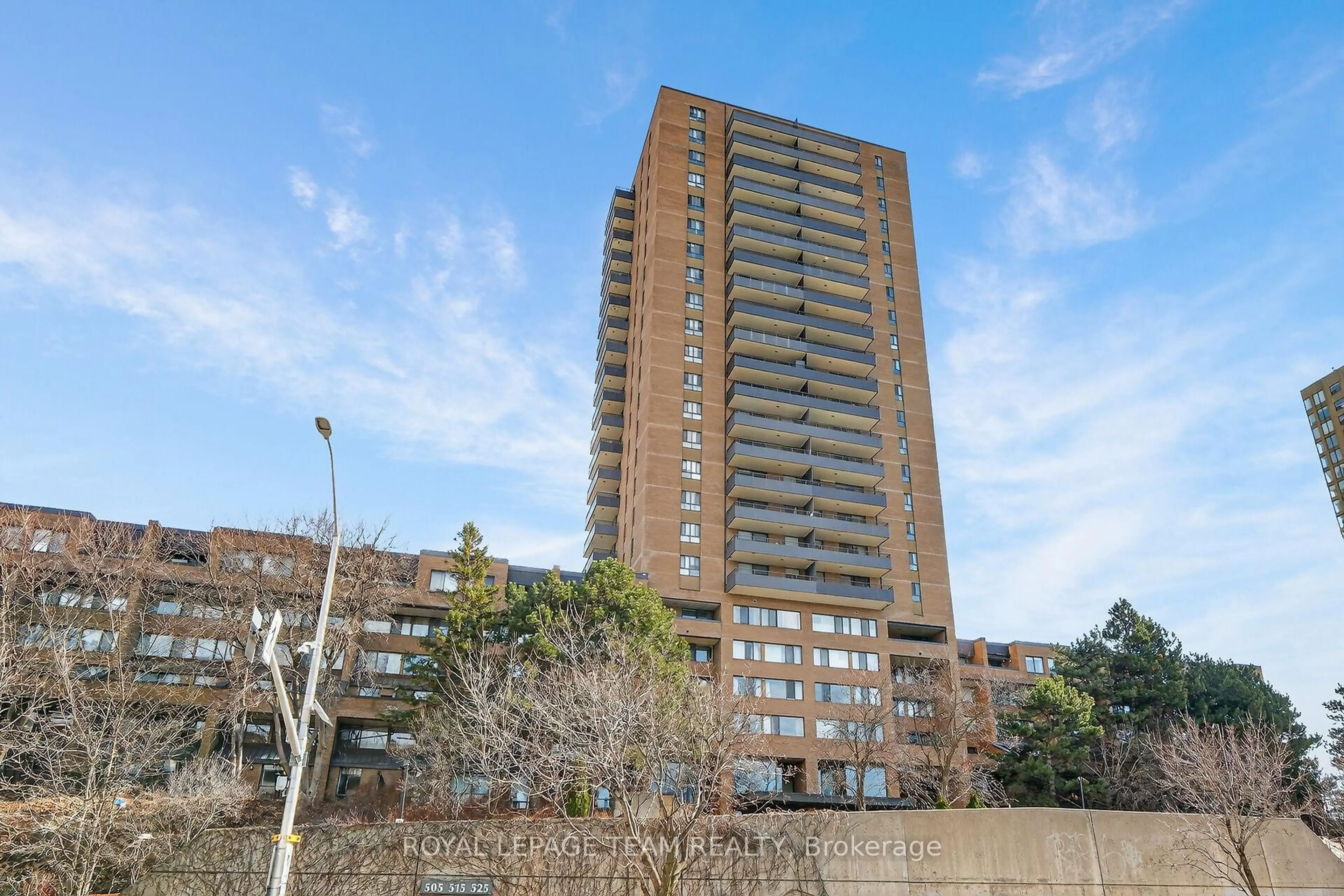 Balcony in the apartment, unknown for 515 St Laurent Blvd #1809, Ottawa Ontario K1K 3X5