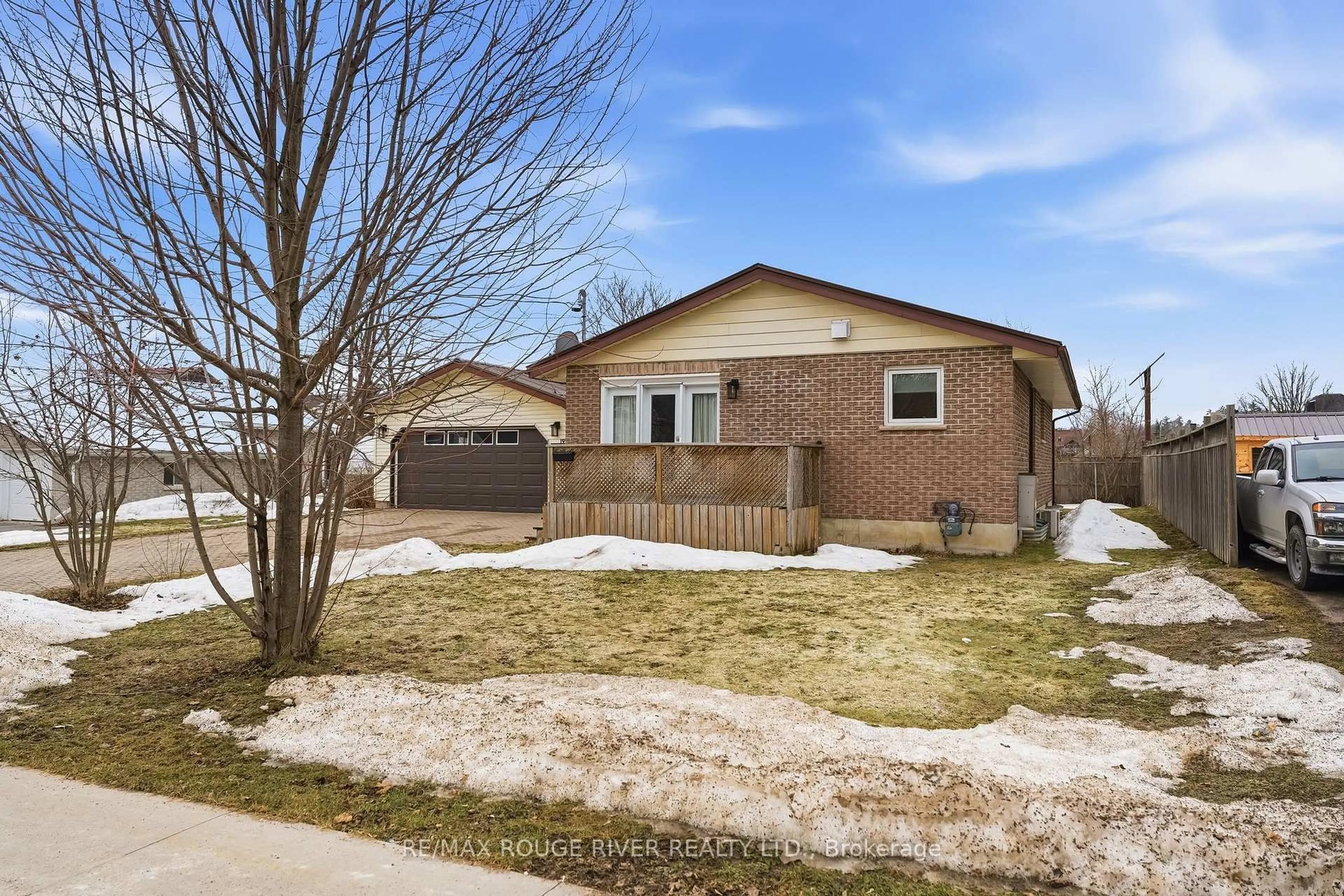 Home with brick exterior material, street for 19 Caroline St, Kawartha Lakes Ontario K9V 1T2