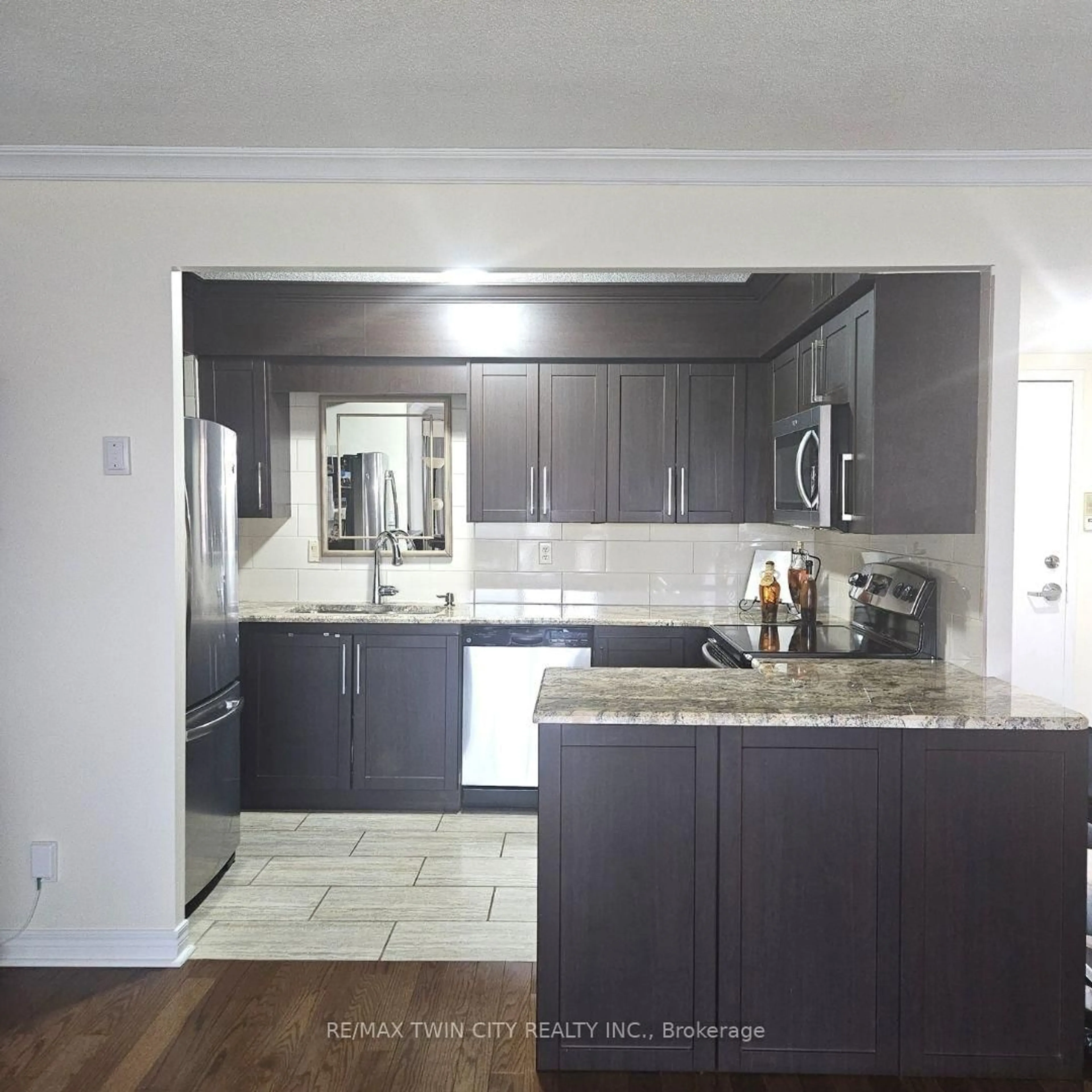 Open concept kitchen, unknown for 260 Sheldon Ave #609, Kitchener Ontario N2H 6P2