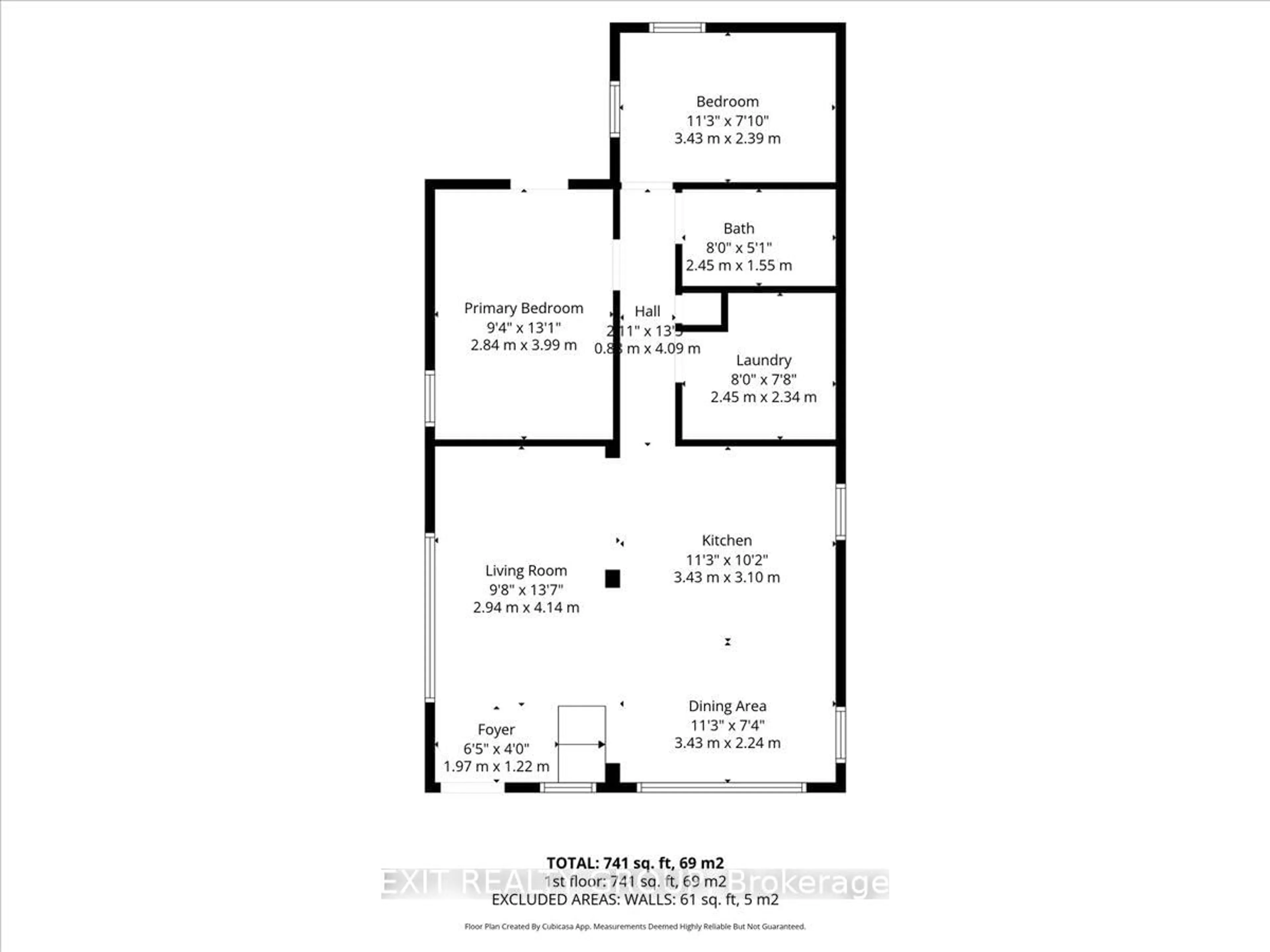 Floor plan for 63 Whites Rd #57, Quinte West Ontario K8V 5P5