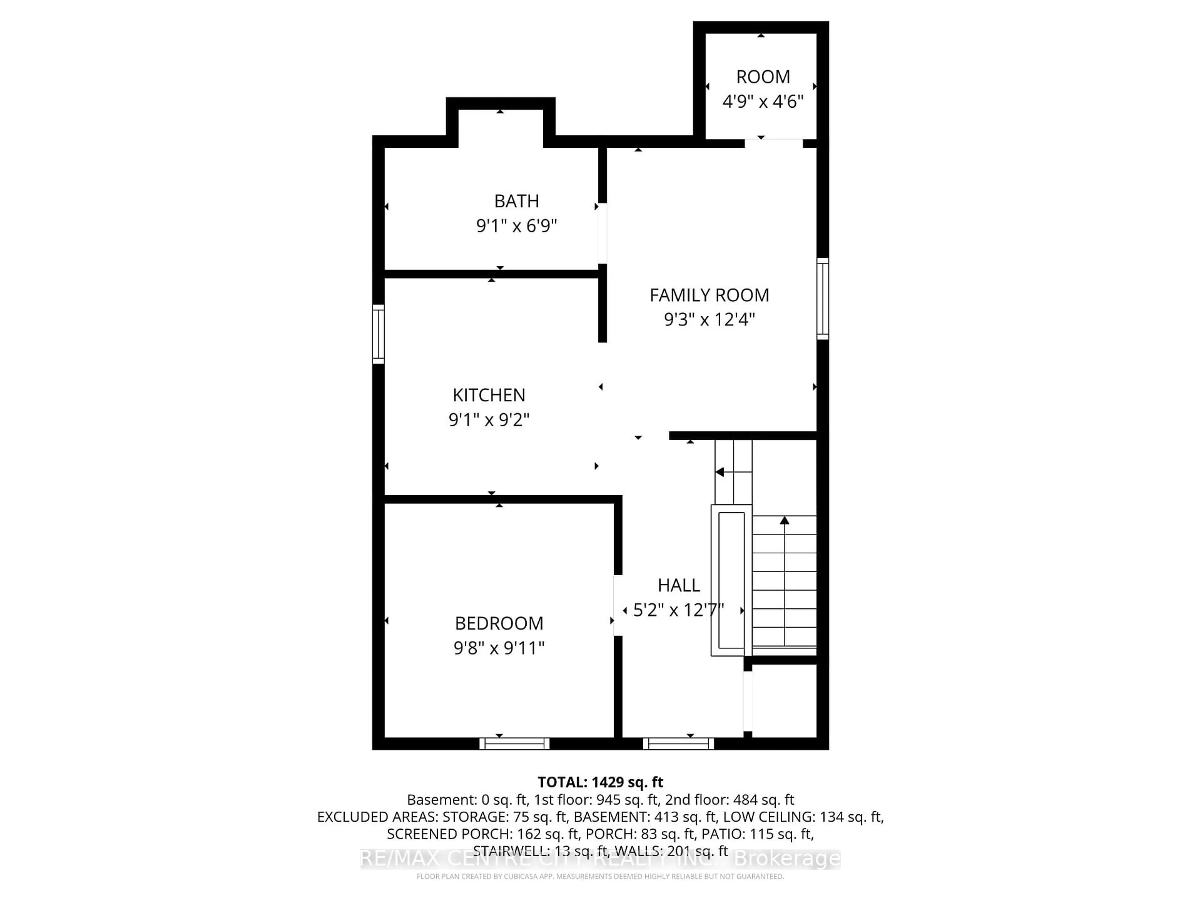 Floor plan for 65 King St, Aylmer Ontario N5H 2A2
