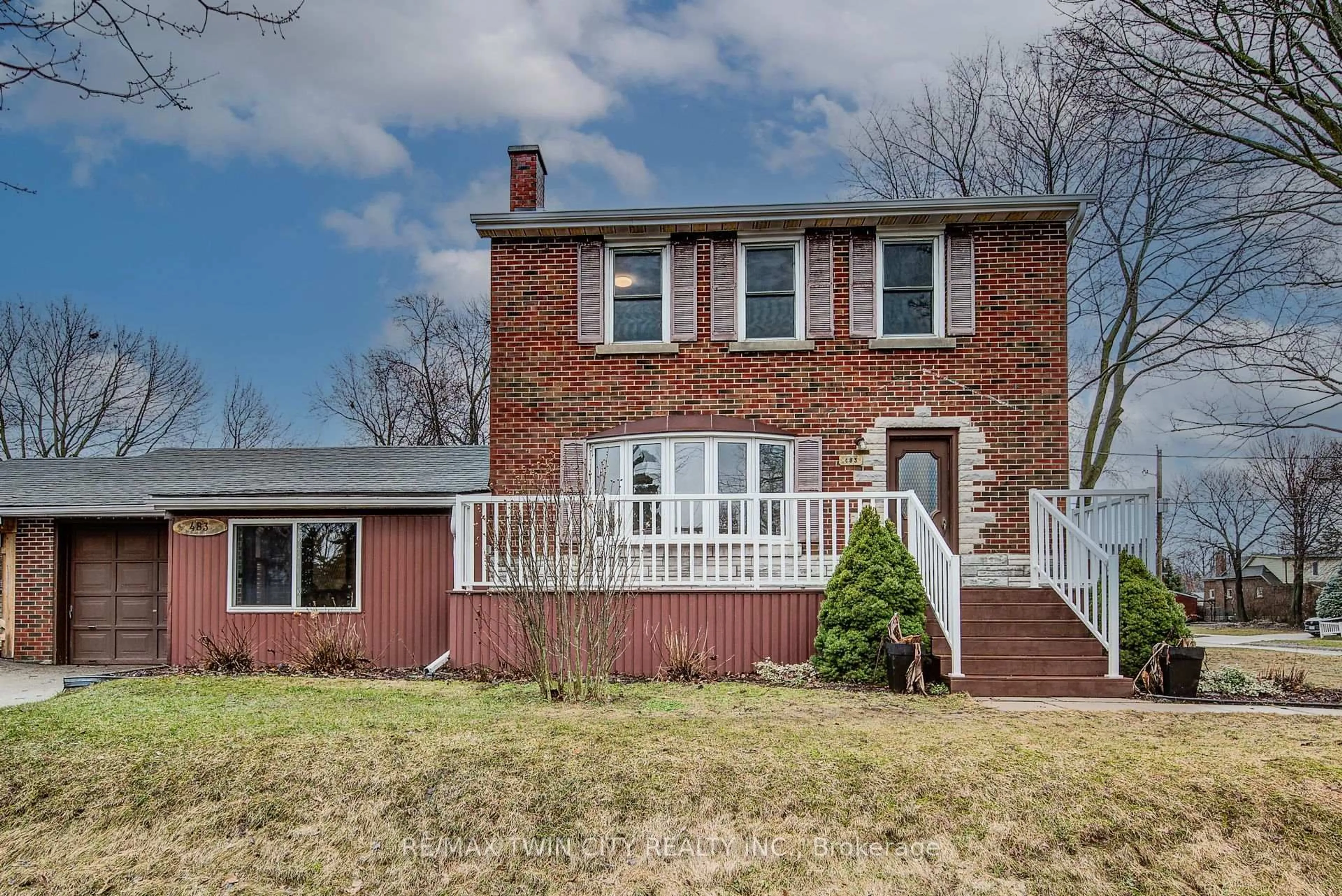 Home with brick exterior material, street for 483 Ephraim St, Waterloo Ontario N2B 2C5