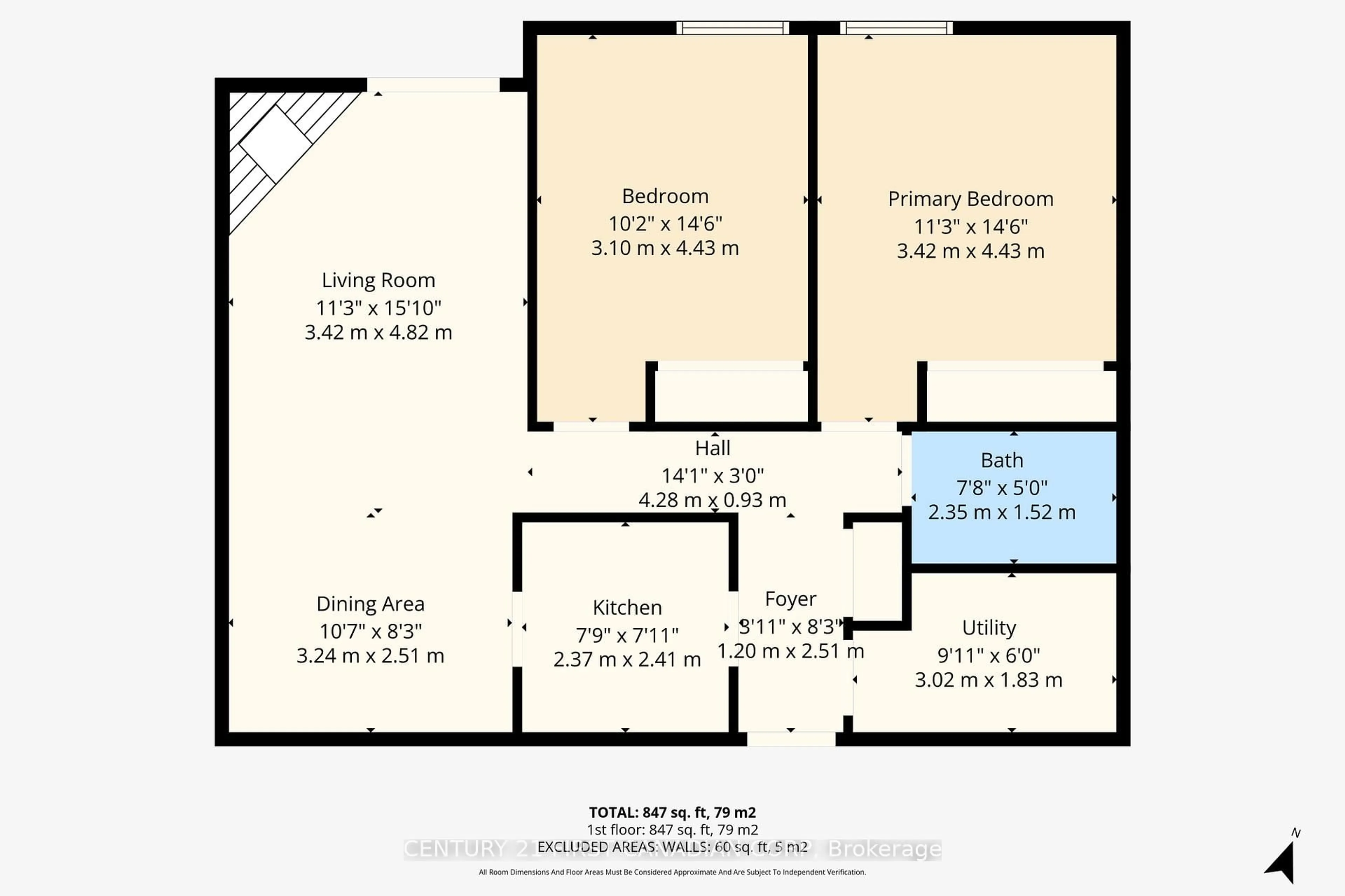 Floor plan for 2230 Trafalgar St #317, London East Ontario N5V 4J9