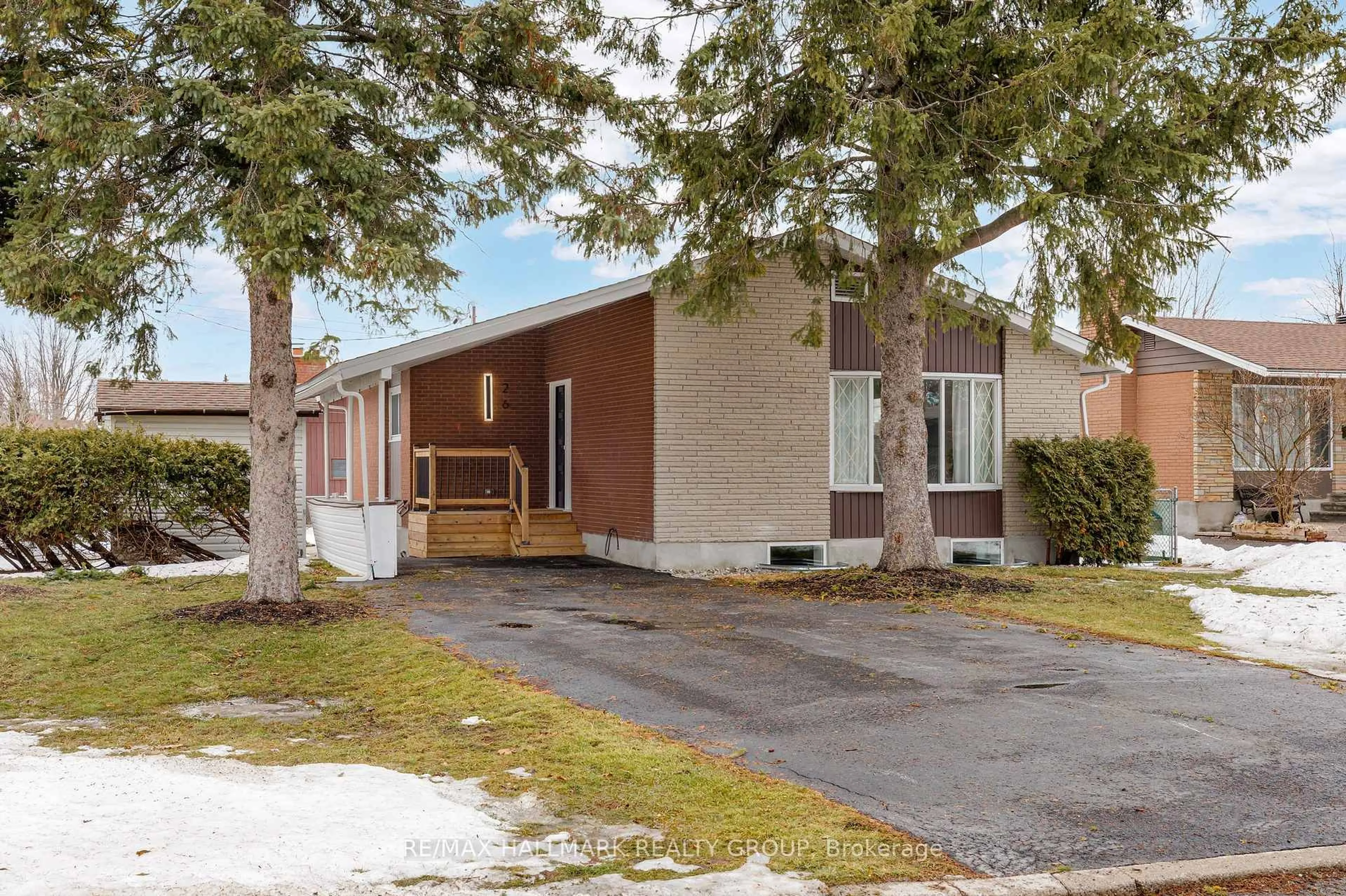 Home with brick exterior material, street for 26 SPRING GARDEN Ave, Ottawa Ontario K2G 3B4