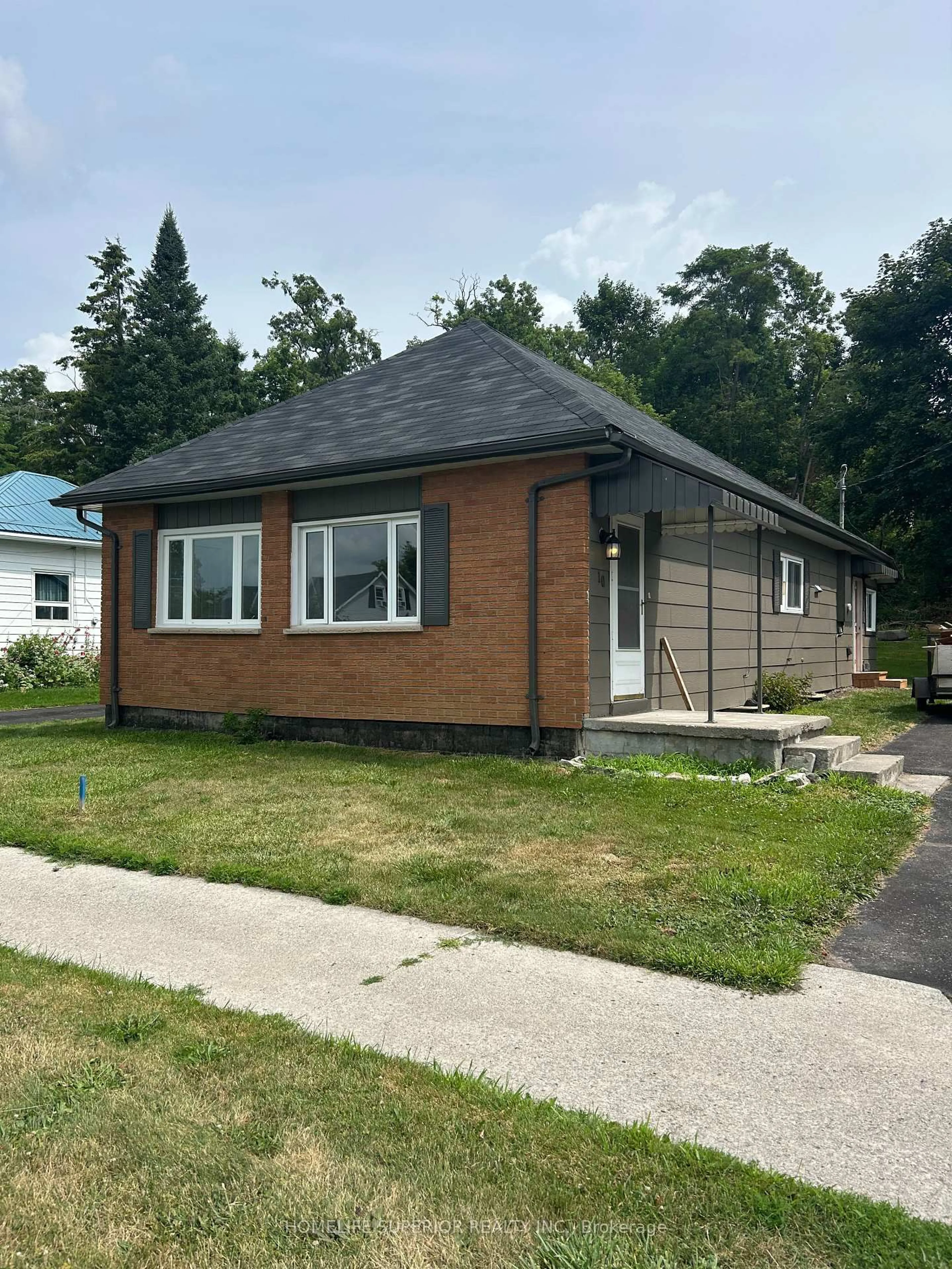 Home with vinyl exterior material, street for 10 Main St, Limoges Ontario K0K 2M0