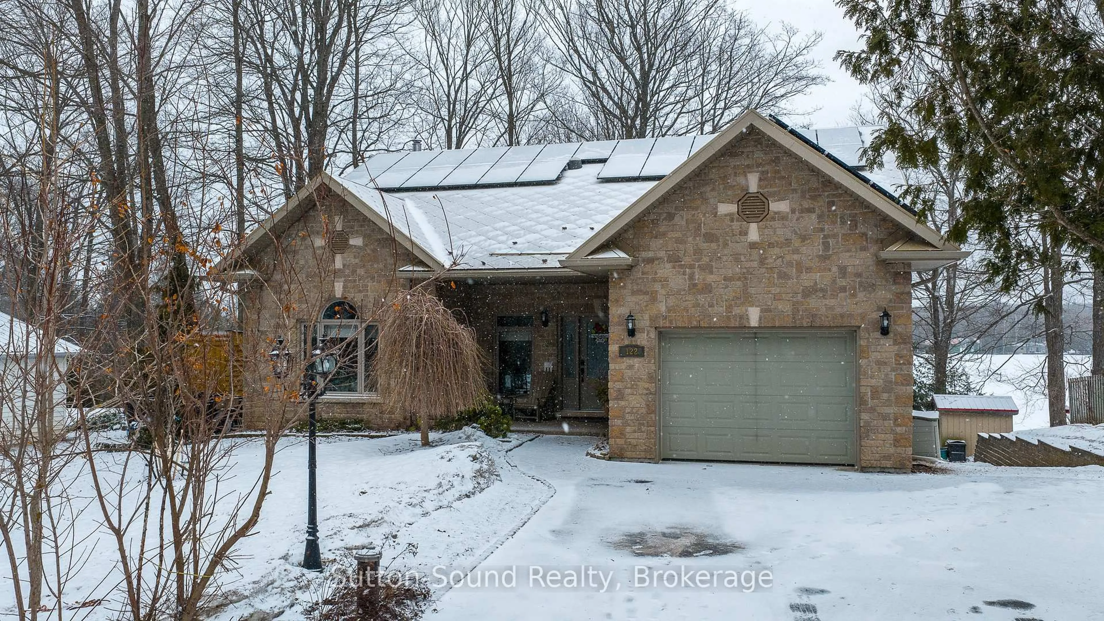 Home with brick exterior material, street for 122 Mccullough Lake Dr, Chatsworth Ontario N0H 2V0