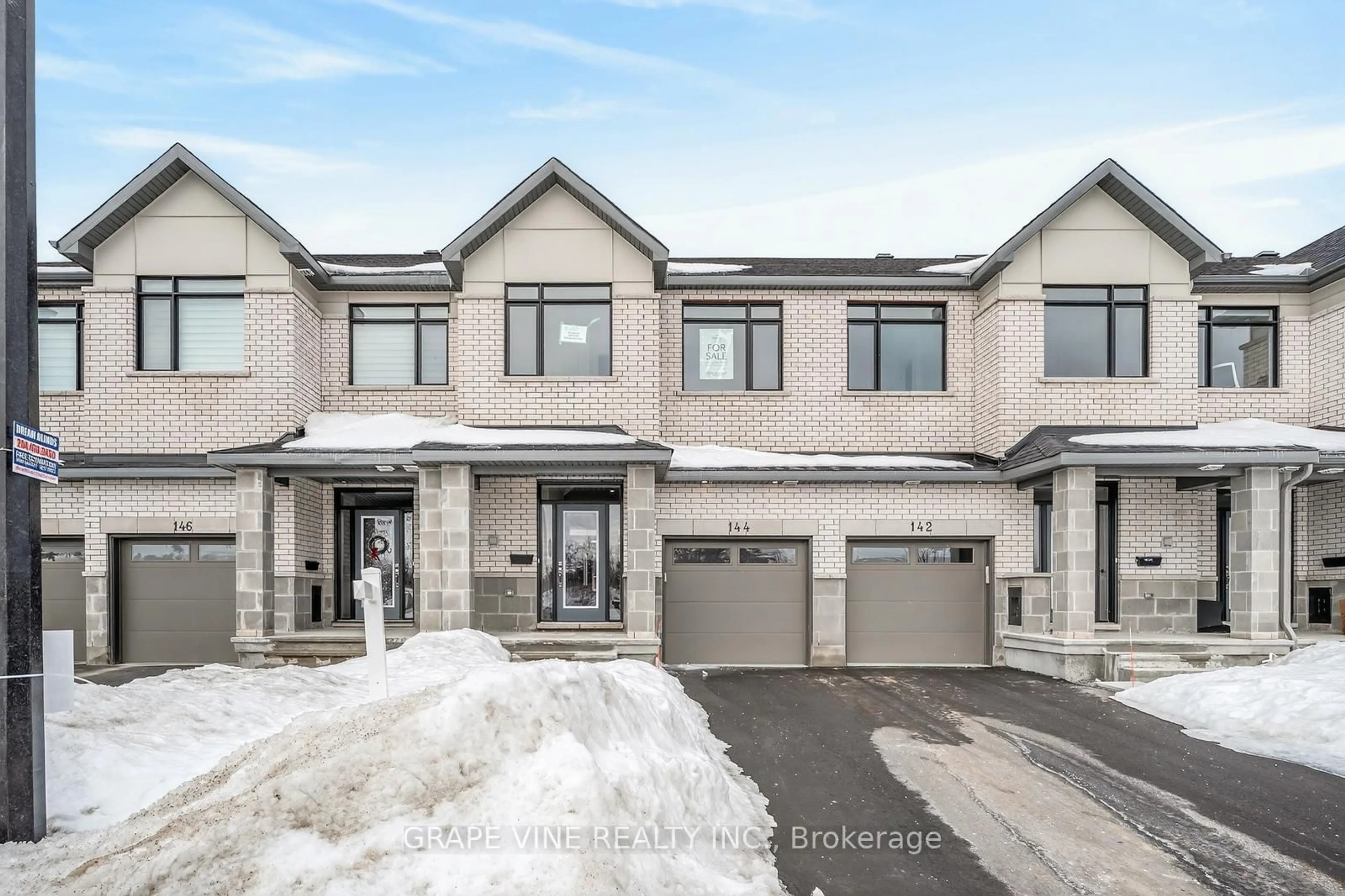 Home with brick exterior material, street for 144 Sencha Terr, Barrhaven Ontario K2J 6Z2