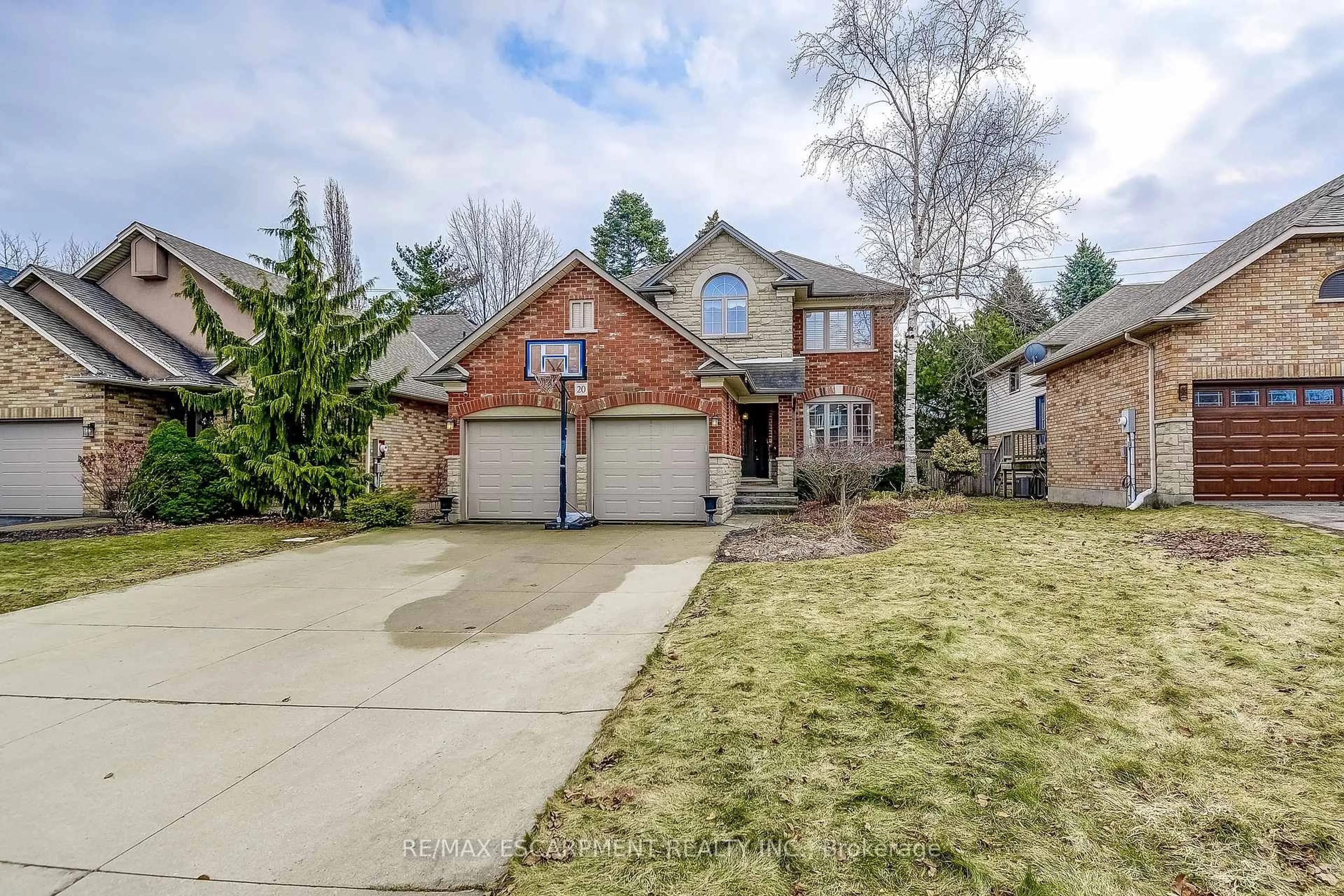 Home with brick exterior material, street for 20 Derbyshire St, Hamilton Ontario L9G 4X9