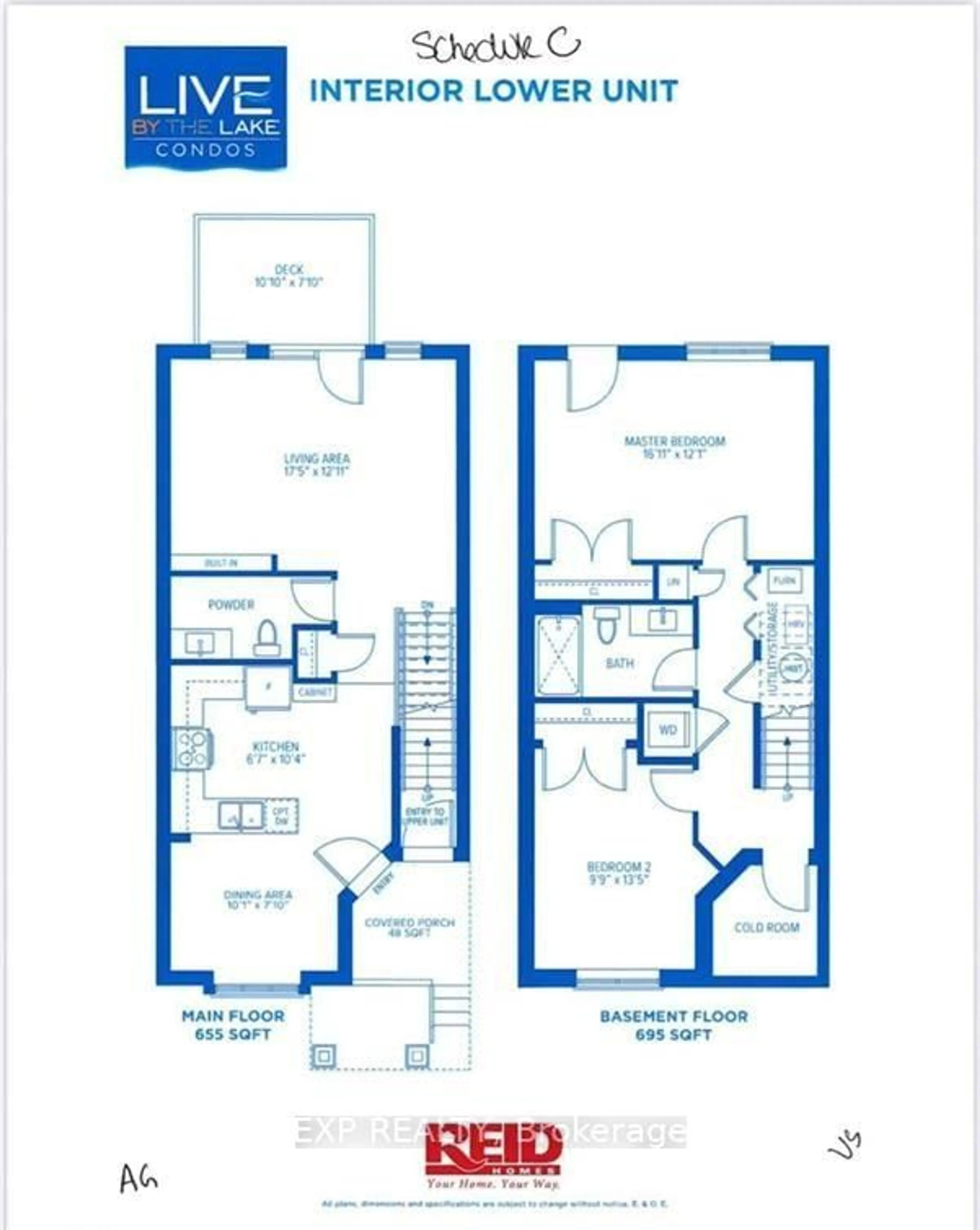 Floor plan for 85 MULLIN Dr #20B, Guelph Ontario N1E 0R4