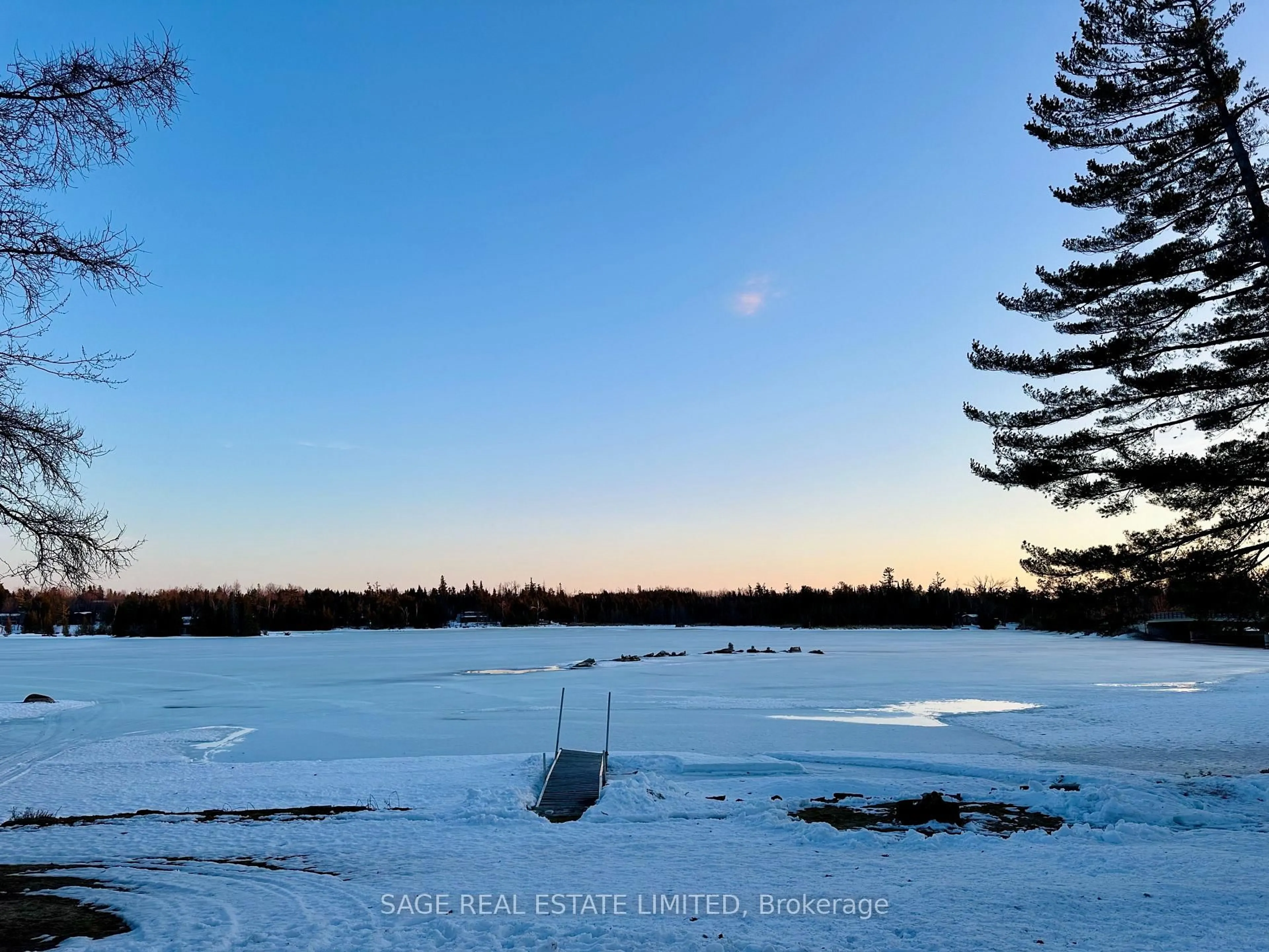 A pic from outside/outdoor area/front of a property/back of a property/a pic from drone, water/lake/river/ocean view for 196 Minns Ave, Kawartha Lakes Ontario K0M 1A0
