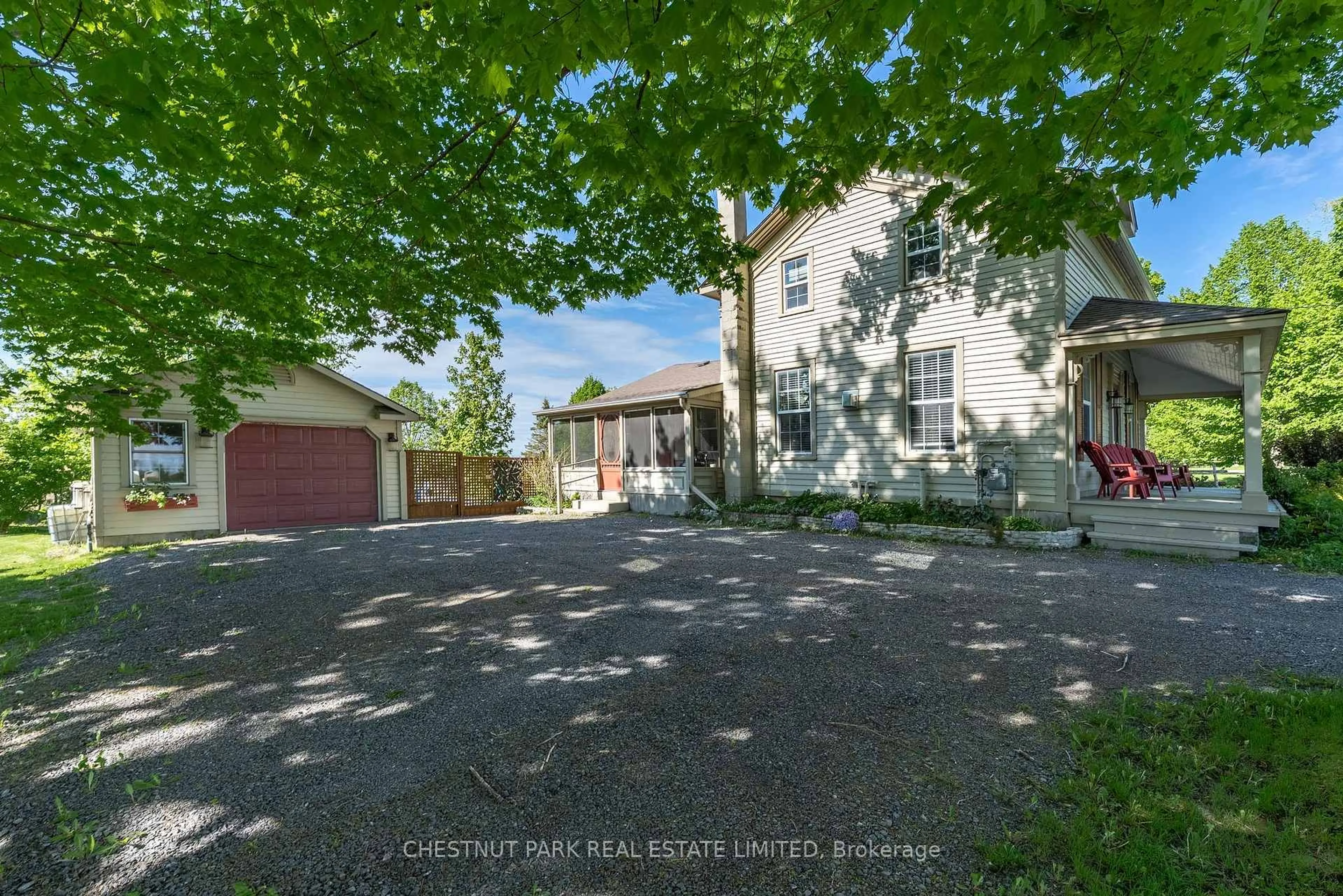 A pic from outside/outdoor area/front of a property/back of a property/a pic from drone, street for 14782 Loyalist Pkwy, Prince Edward County Ontario K0K 1G0