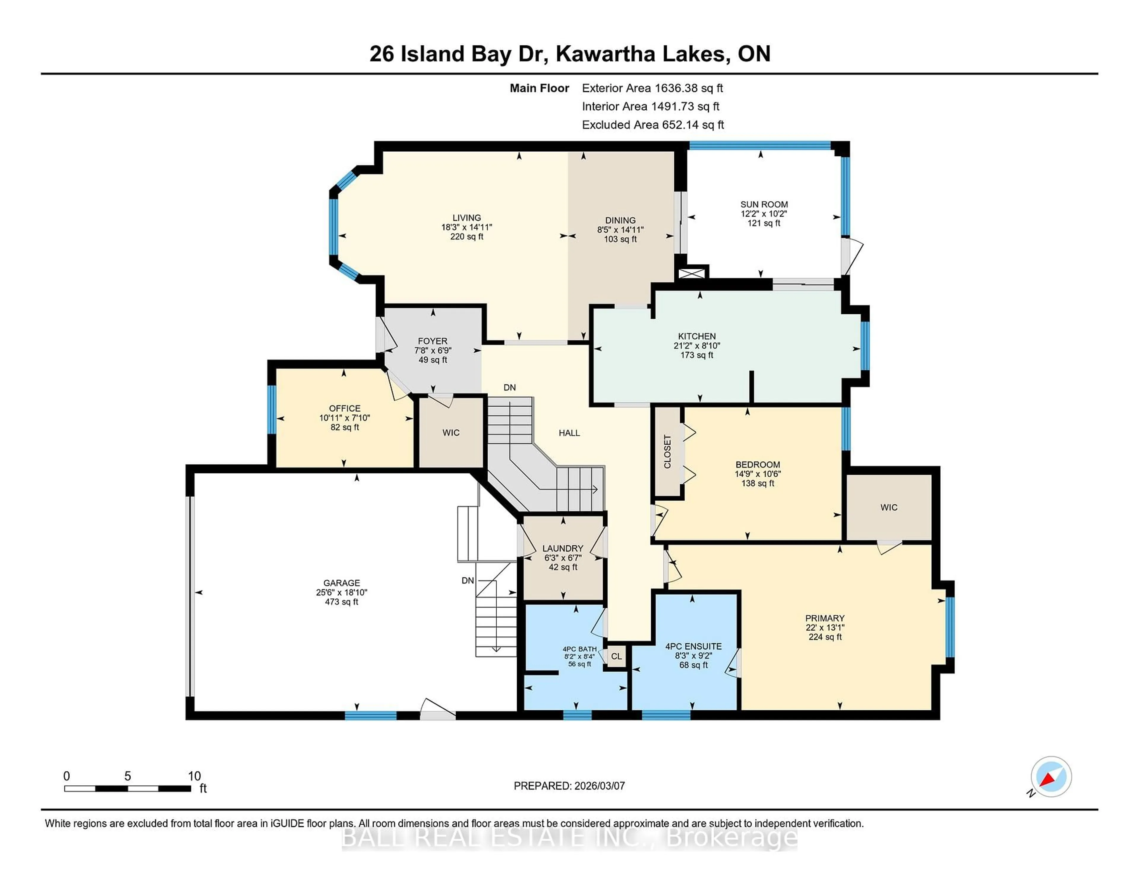 Floor plan for 26 Island Bay Dr, Kawartha Lakes Ontario K0M 1A0