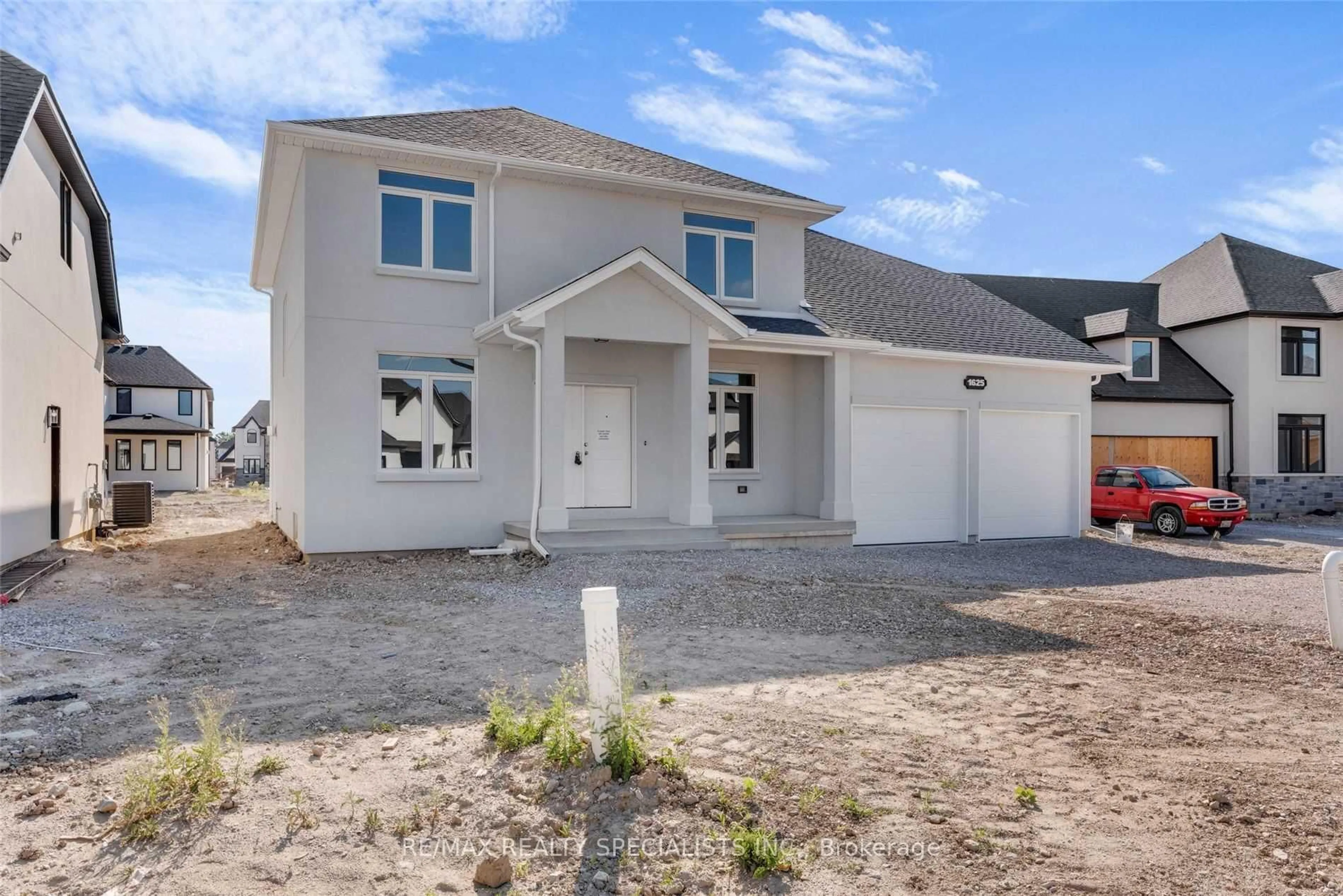 Home with vinyl exterior material, street for 1625 Kerr Crt, Windsor Ontario N8S 0A1