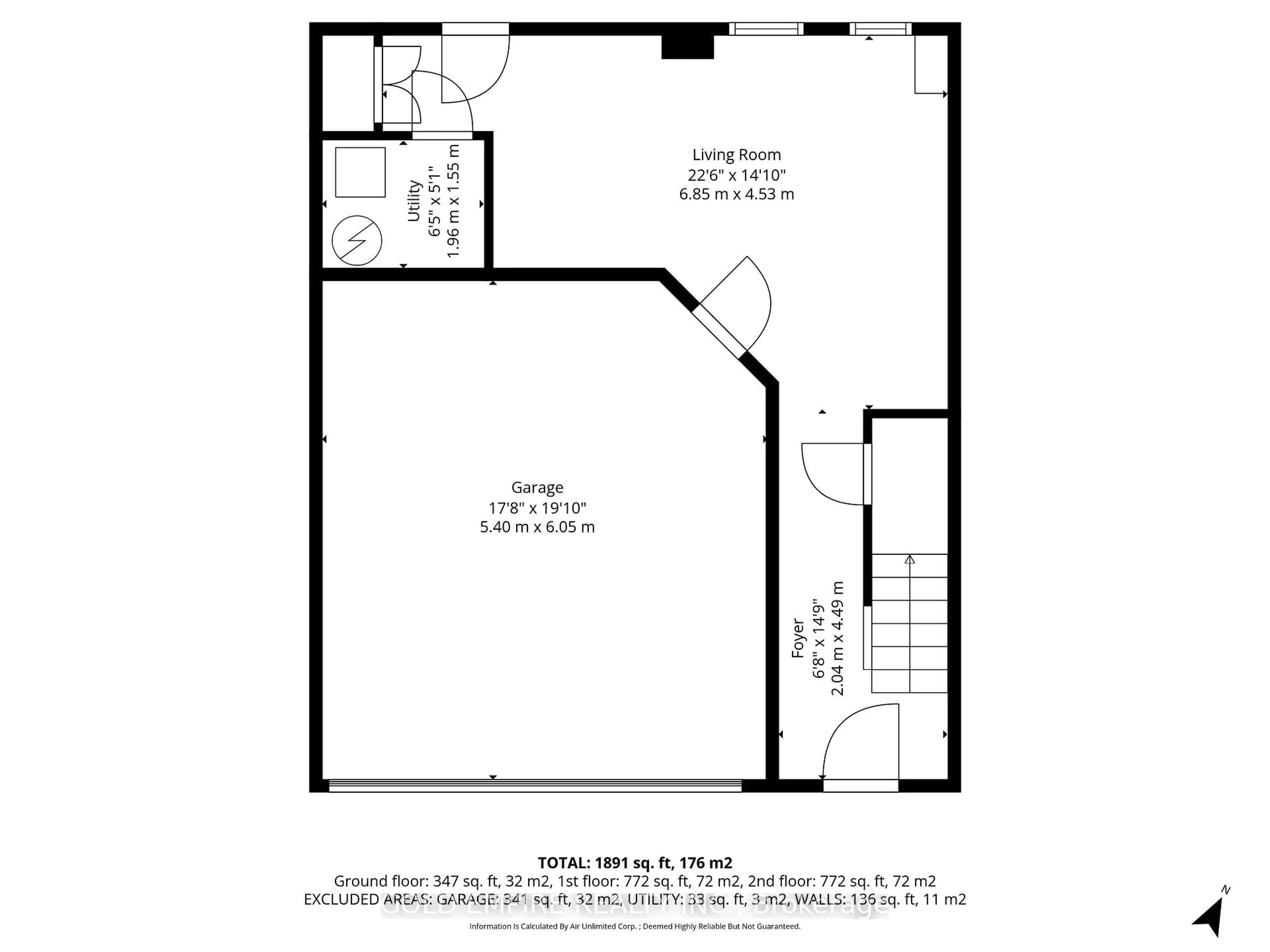 Floor plan for 373 Callaway Rd, London North Ontario N6G 2N1