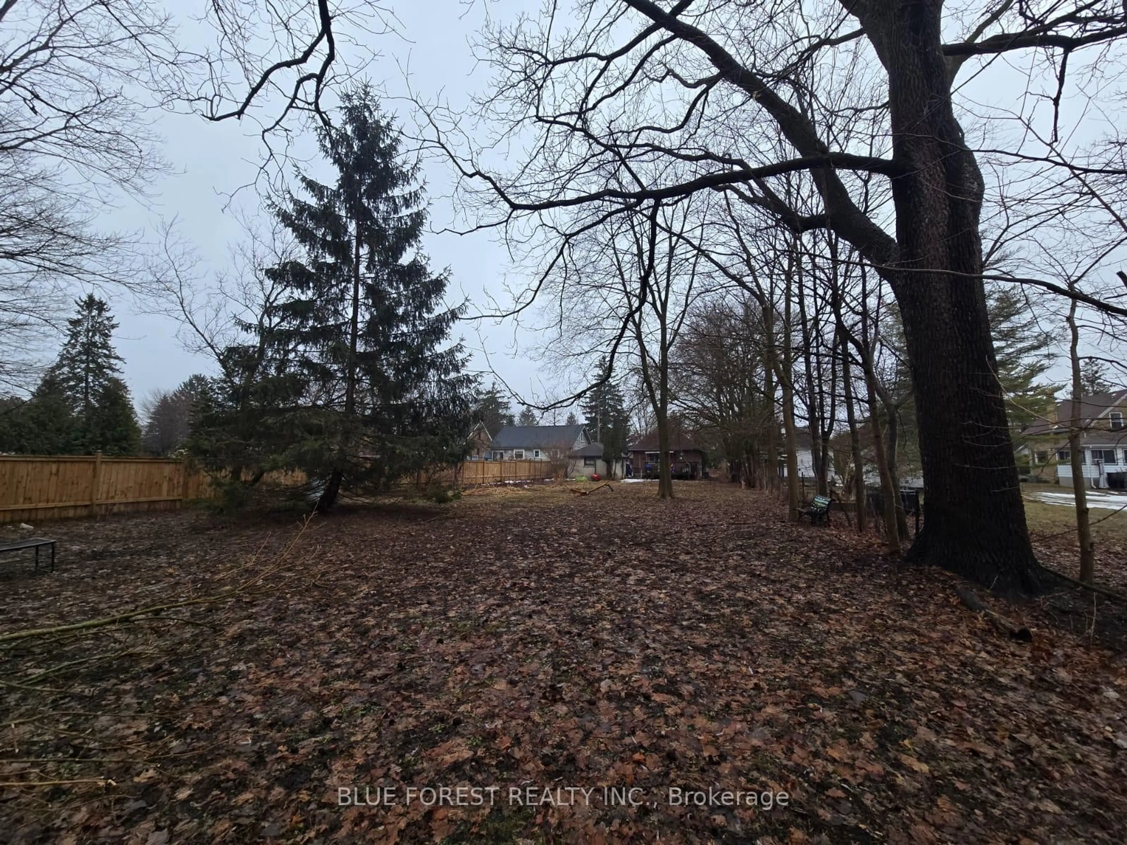 A pic from outside/outdoor area/front of a property/back of a property/a pic from drone, forest/trees view for 162 Wildwood Ave, London South Ontario N6J 1A9