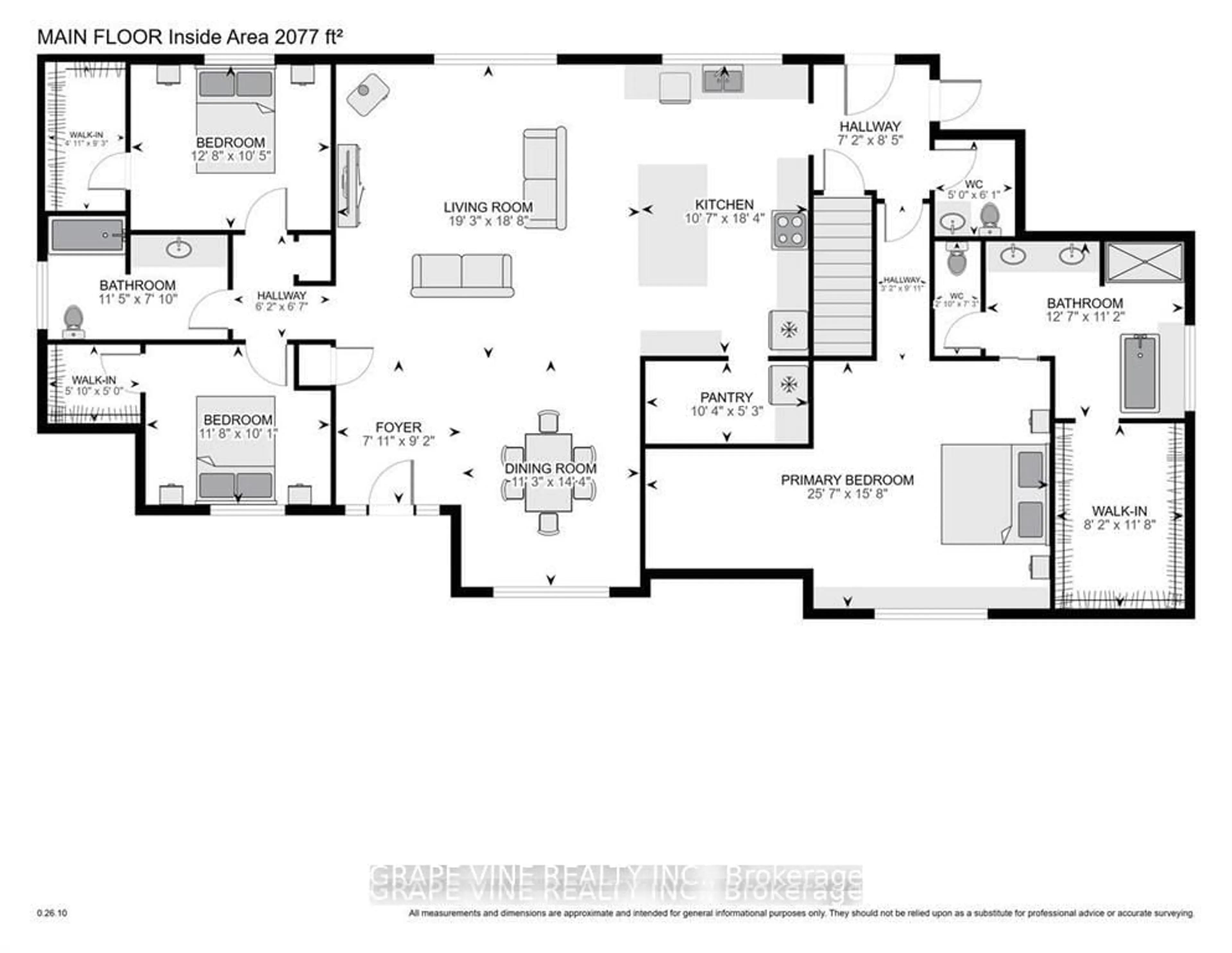 Floor plan for 4421M Old Kingston Rd, Rideau Lakes Ontario K0G 1V0