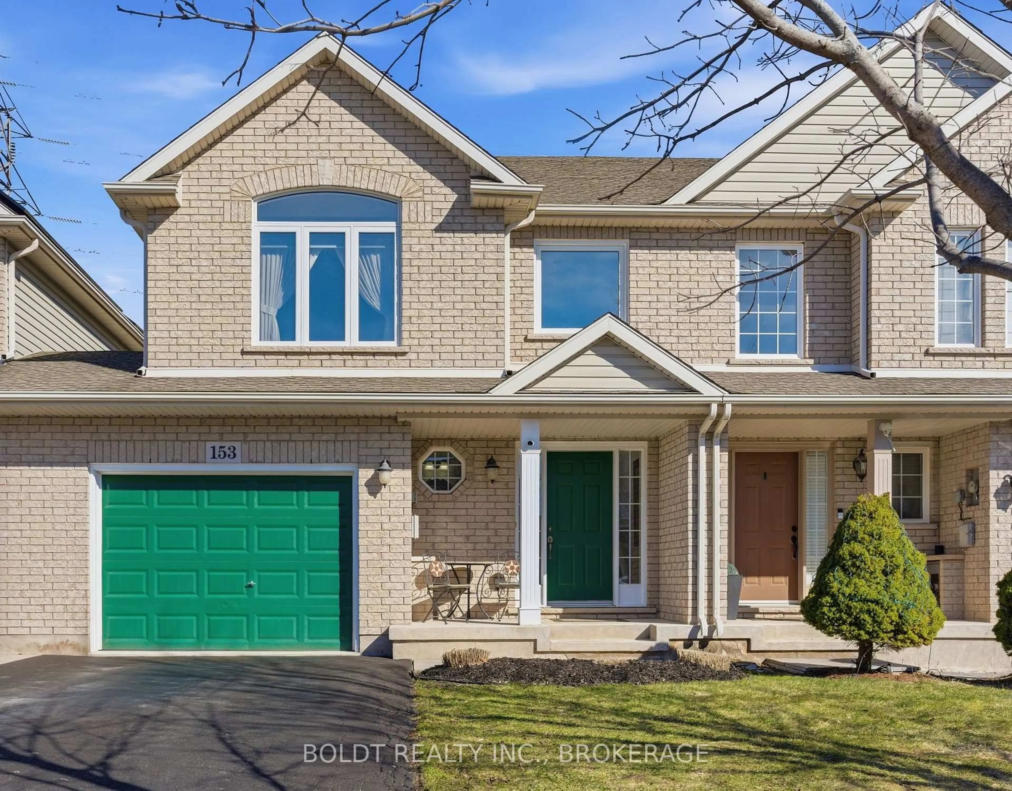 Home with brick exterior material, street for 153 McBride Dr, St. Catharines Ontario L2S 4E2