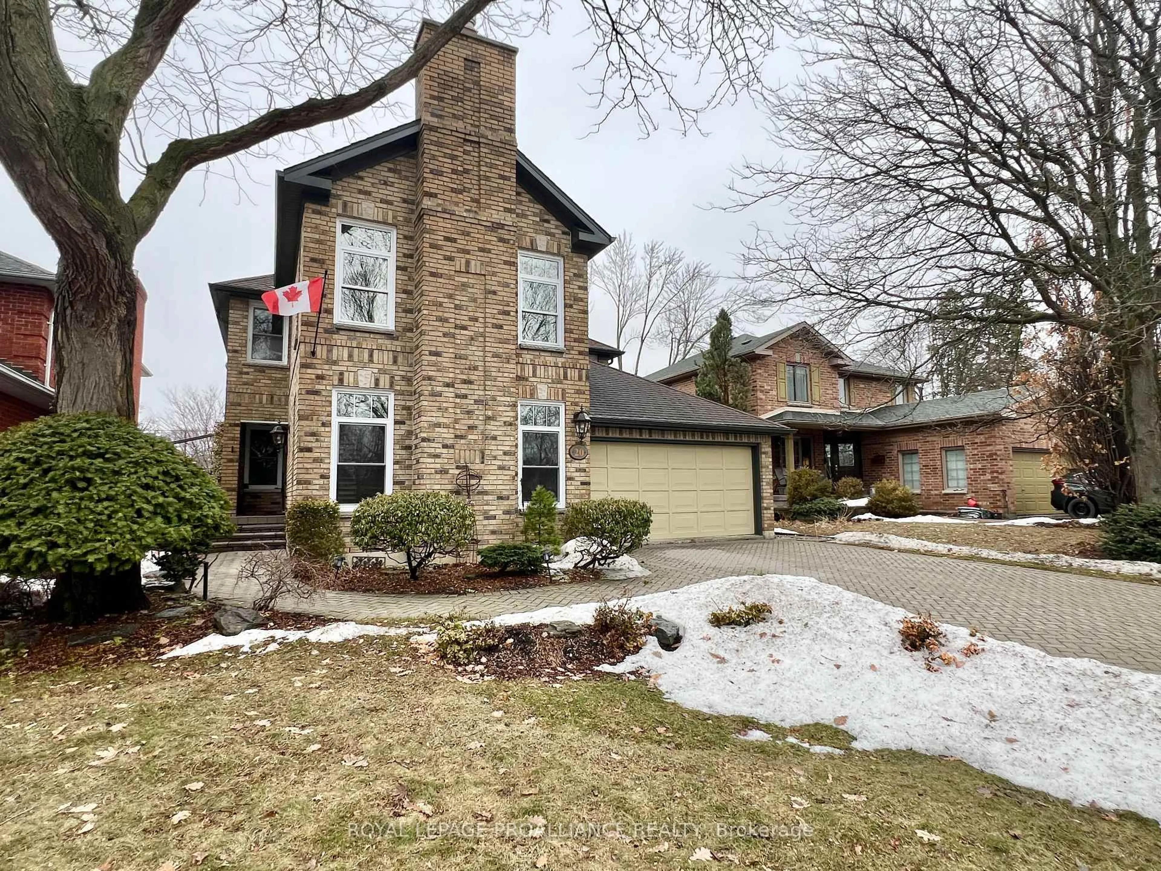 Home with brick exterior material, street for 20 Georgian Crt, Belleville Ontario K8N 5R3