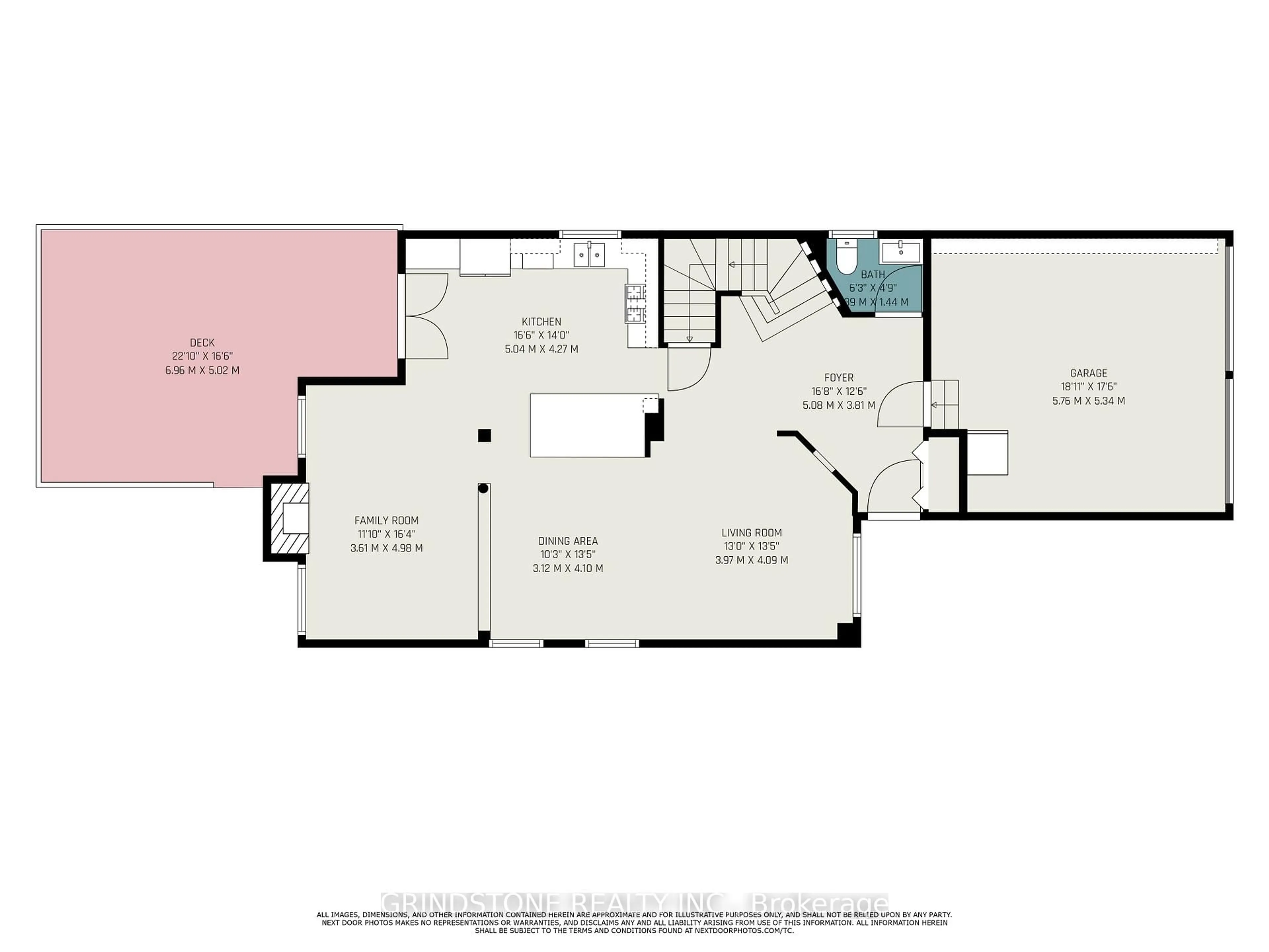 Floor plan for 95 Evanshen Cres, Kanata Ontario K2K 2X7