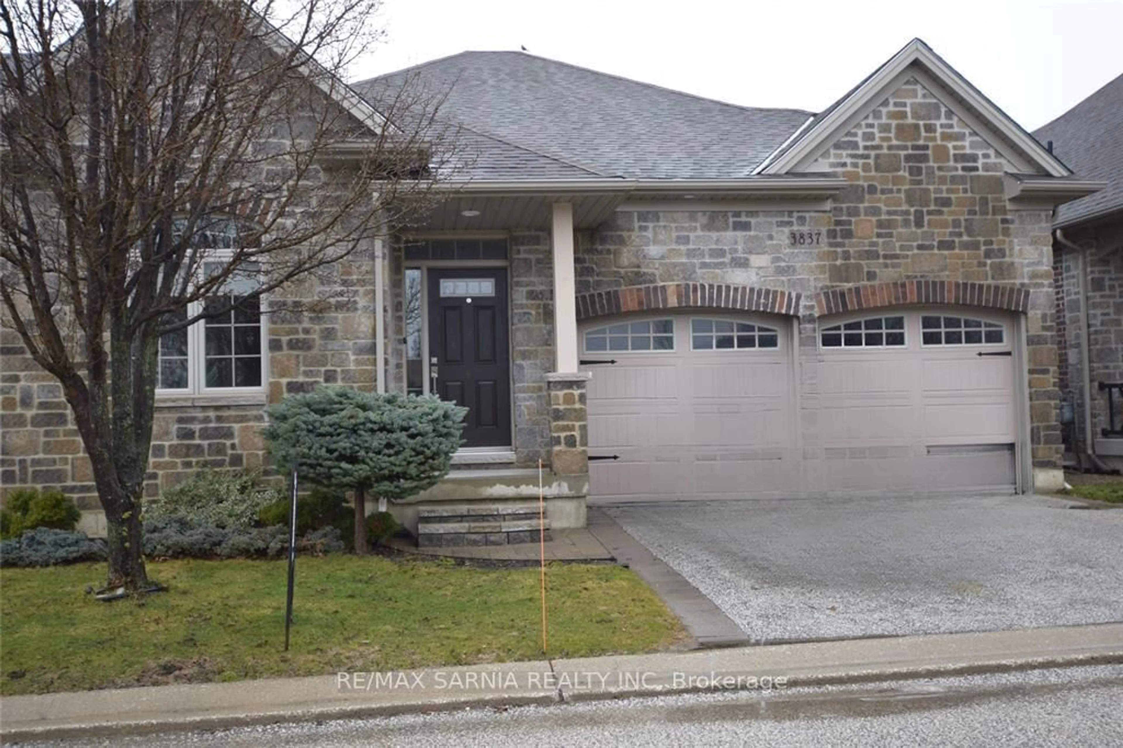 Home with brick exterior material, street for 3837 Turnberry Lane, Plympton-Wyoming Ontario N0N 1E0