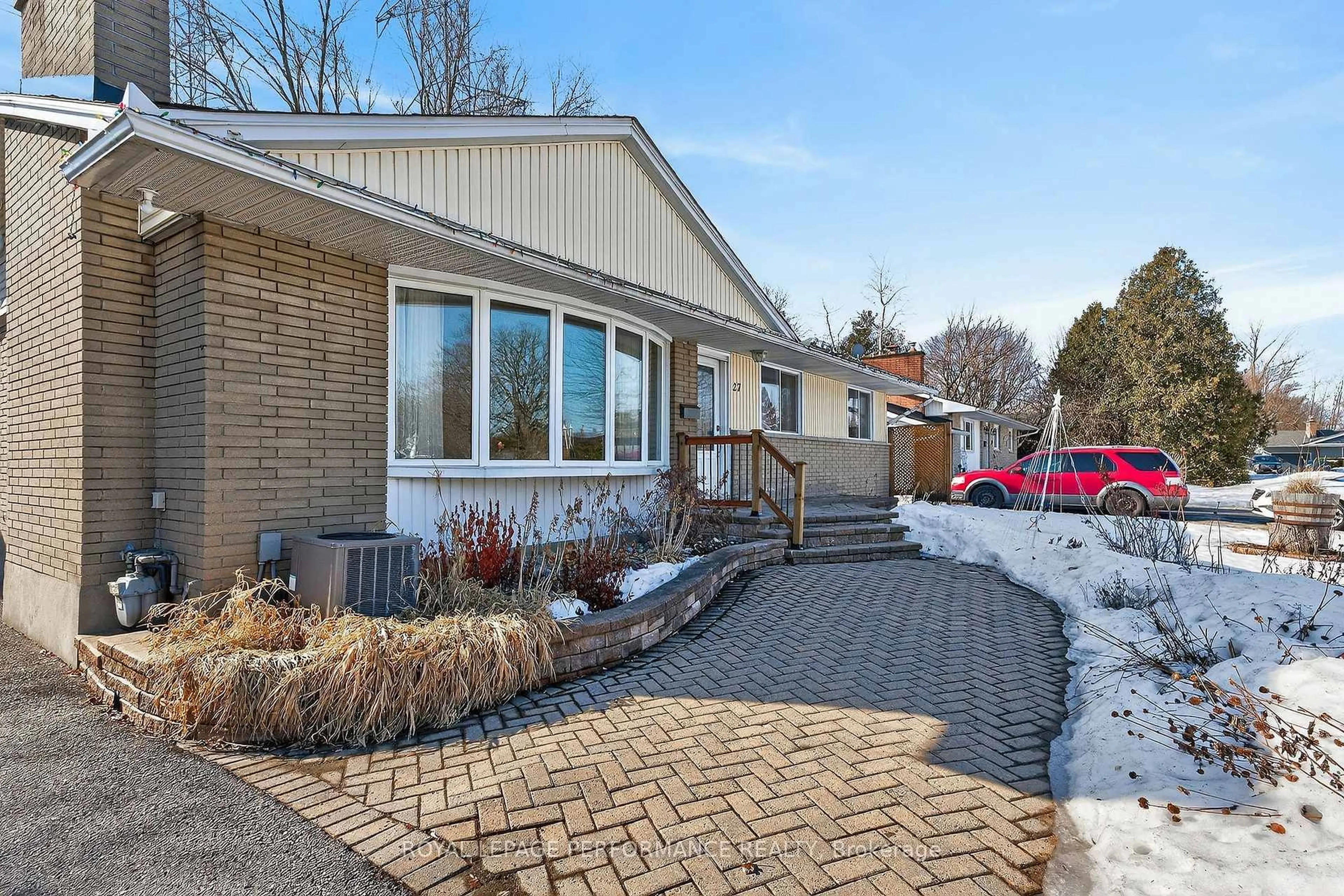Home with brick exterior material, street for 27 Ilkley Cres, Ottawa Ontario K2G 0W6